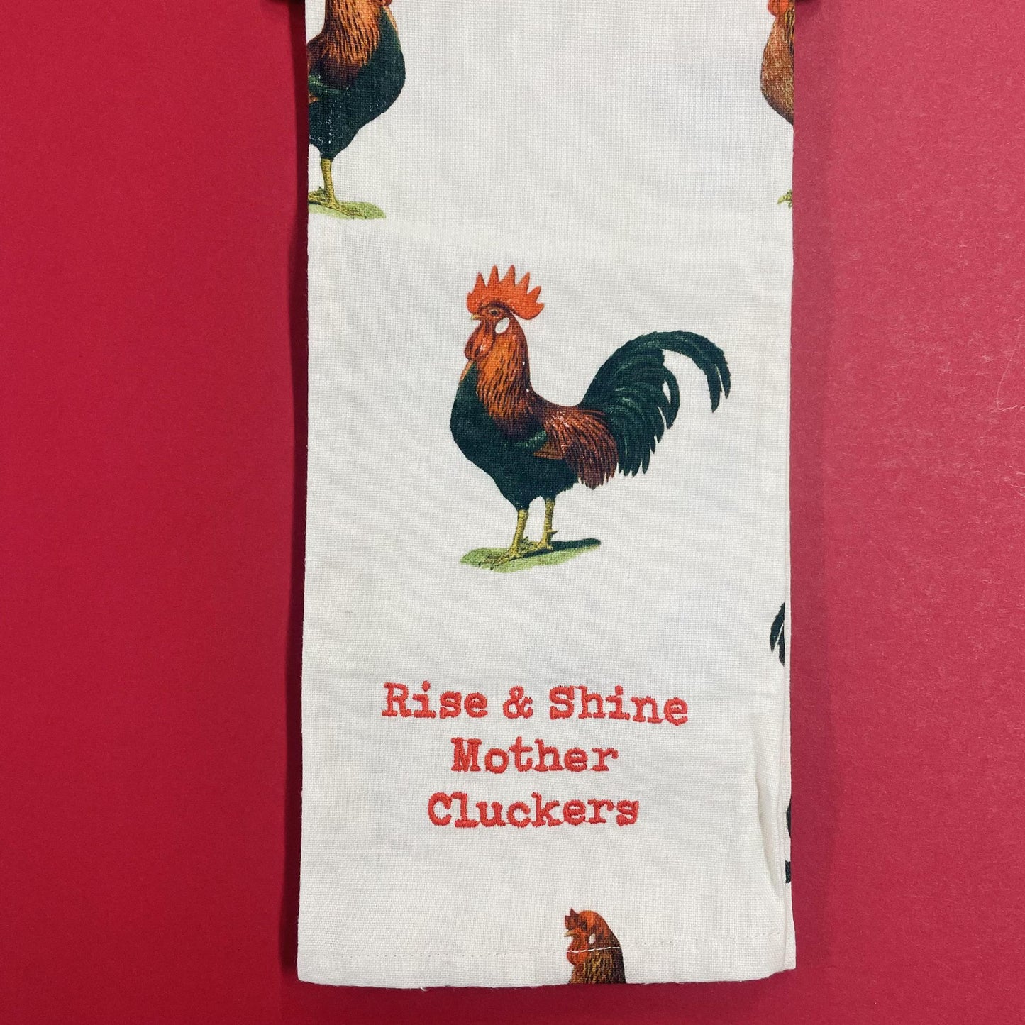 Kitchen Towel - Rise and Shine - Primitives By Kathy