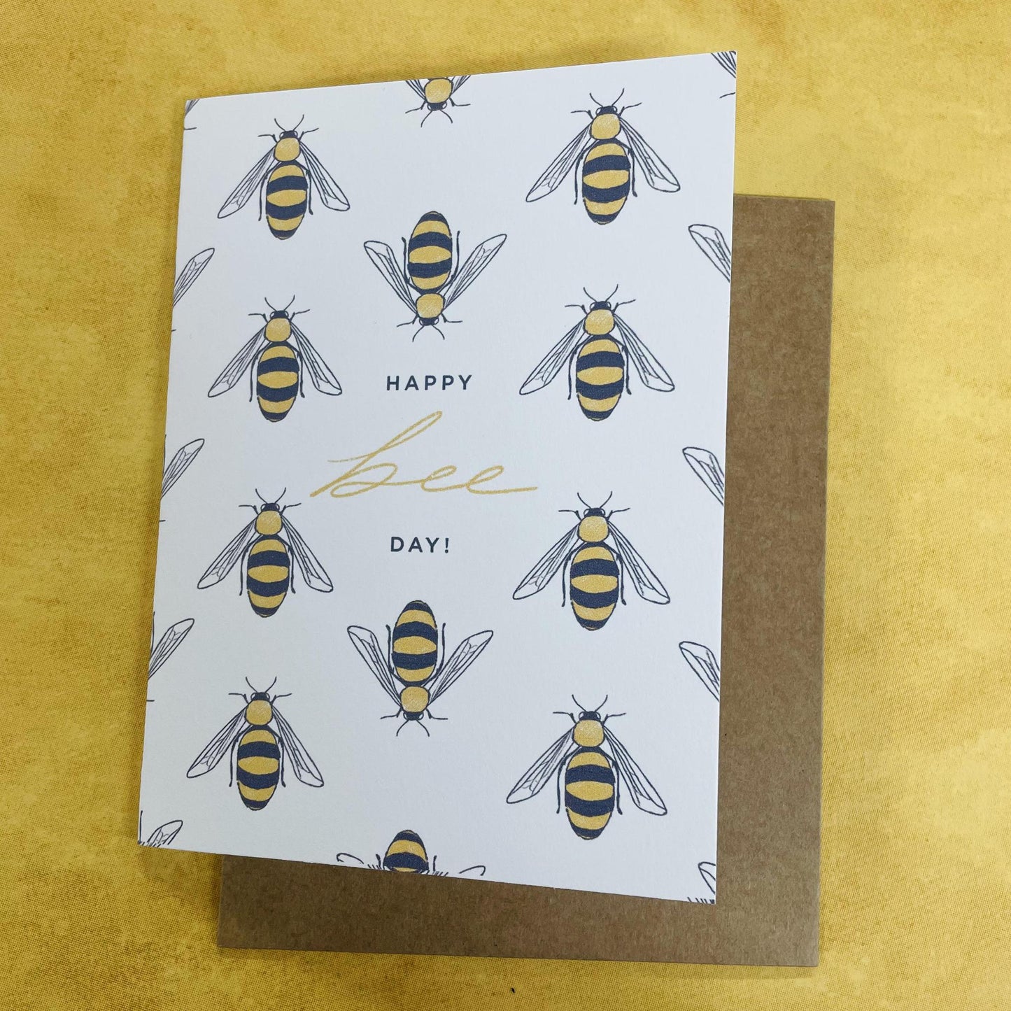 Happy Bee-Day Card - Maddon and Co.