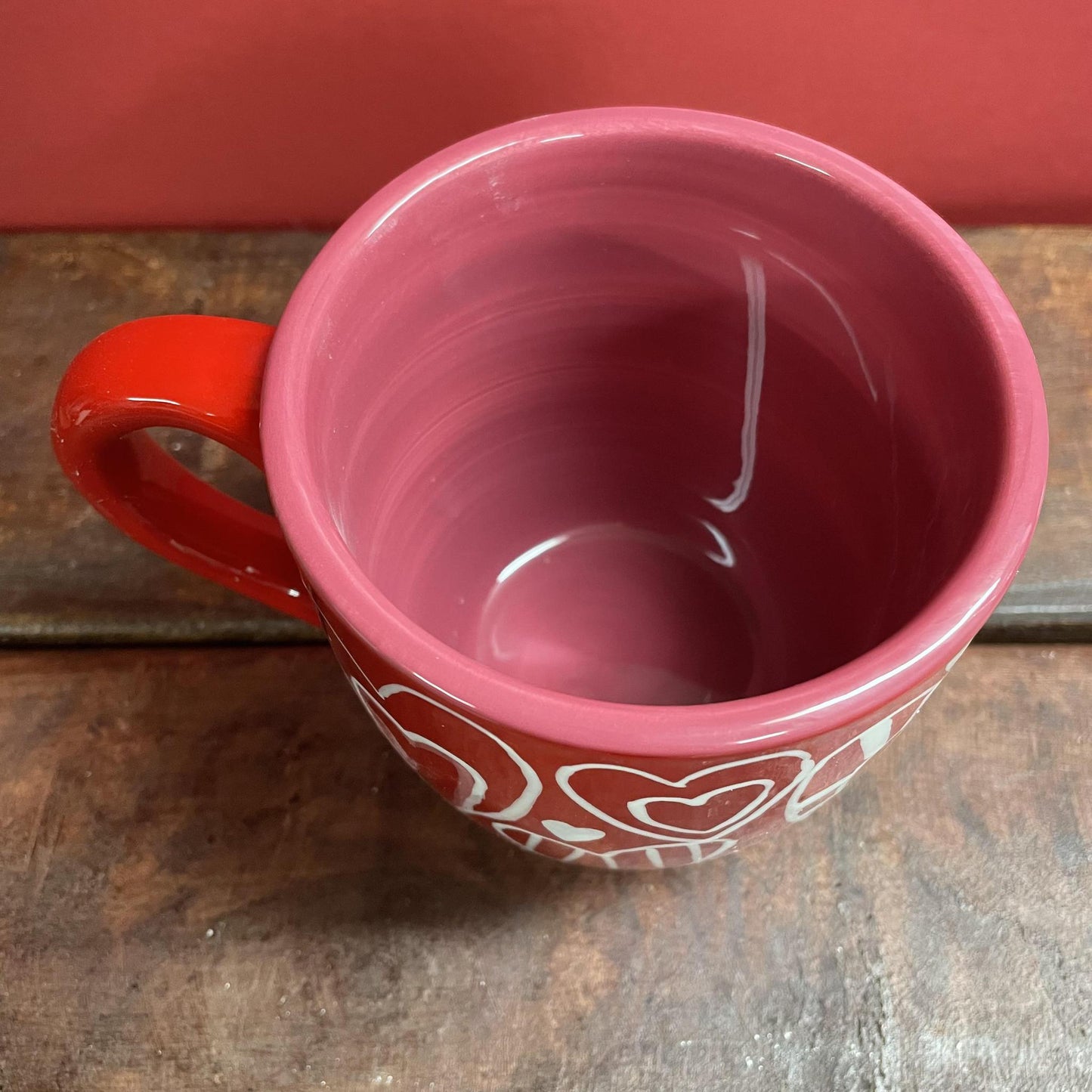 Lots Of Hearts Mug - Red - Glory Haus