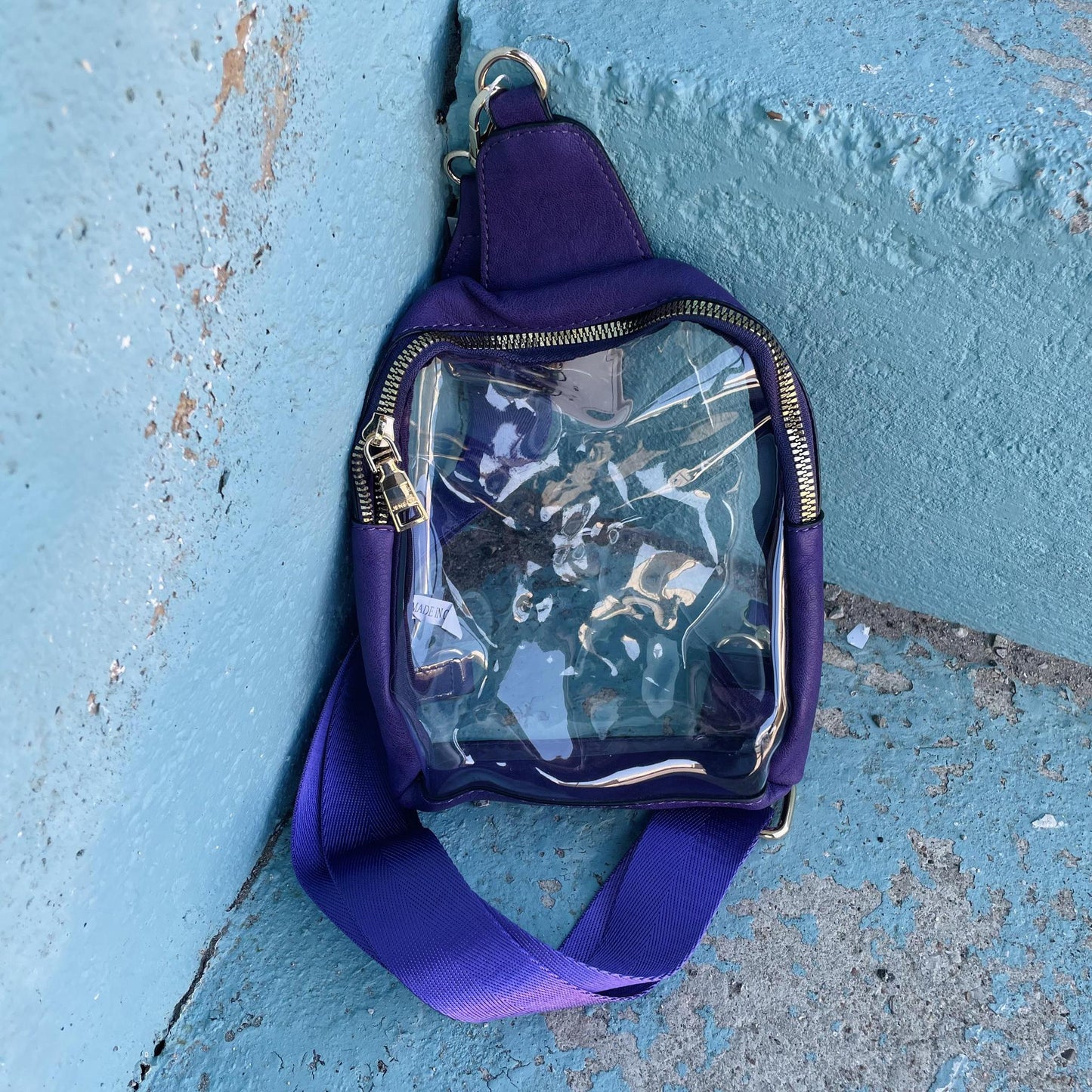 Purple Ellen Crossbody Sling Bag - Jen & Co.