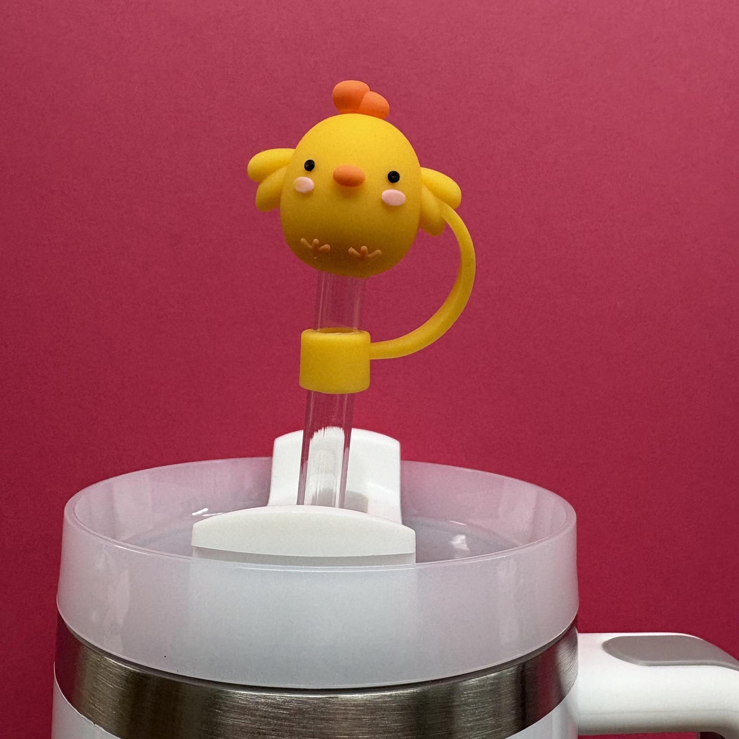 Straw Topper - Chicken