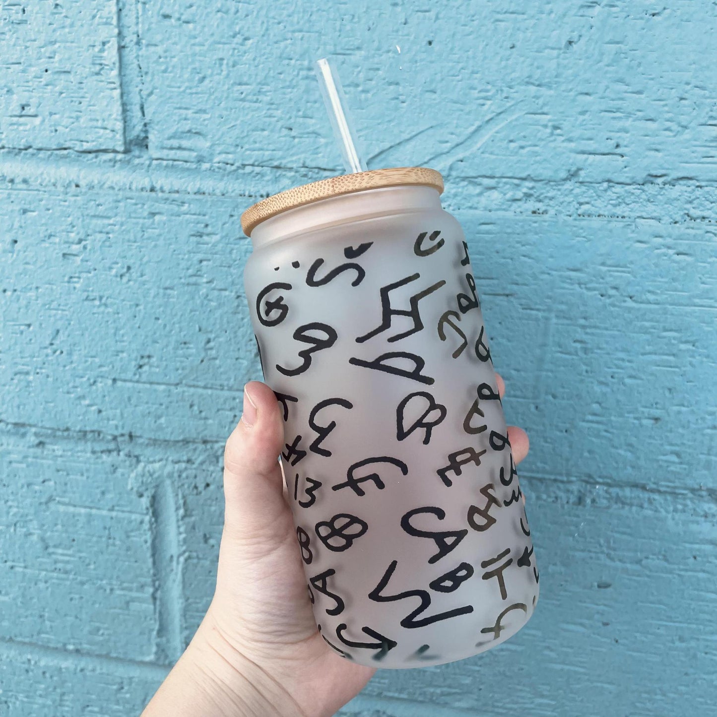 Brands Glass Tumbler- Ranchy Roan