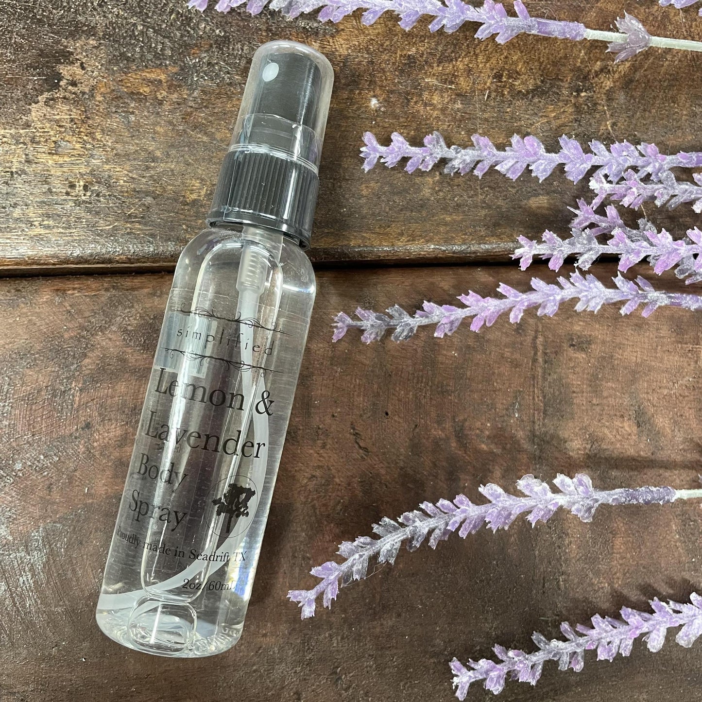 "Lemon & Lavender" Body Spray -Simplified