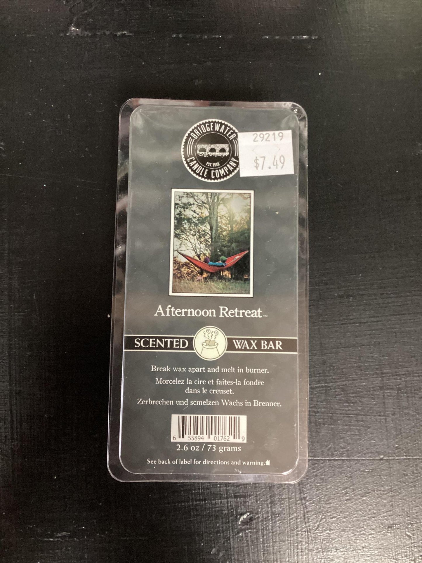 "Afternoon Retreat" Wax Melts -Bridgewater