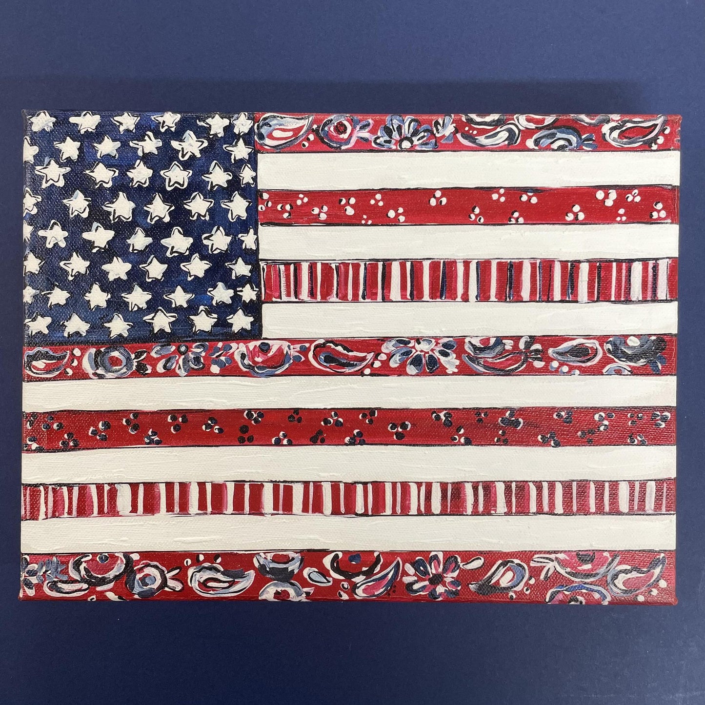 Patriotic Flag Canvas - Glory Haus