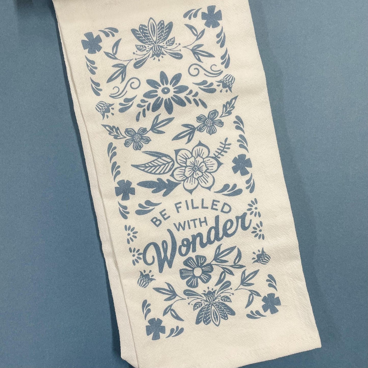Monochrome Towel - Wonder - Primitives By Kathy