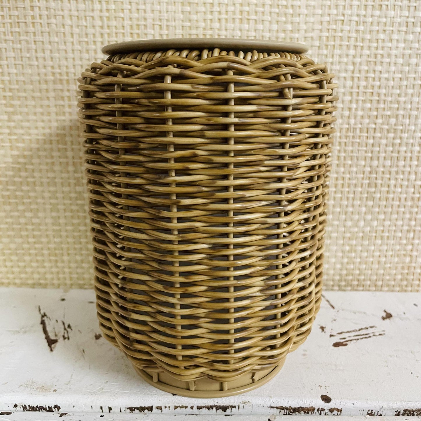 Wicker Lantern Wax Warmer- Cliff Price & Co.