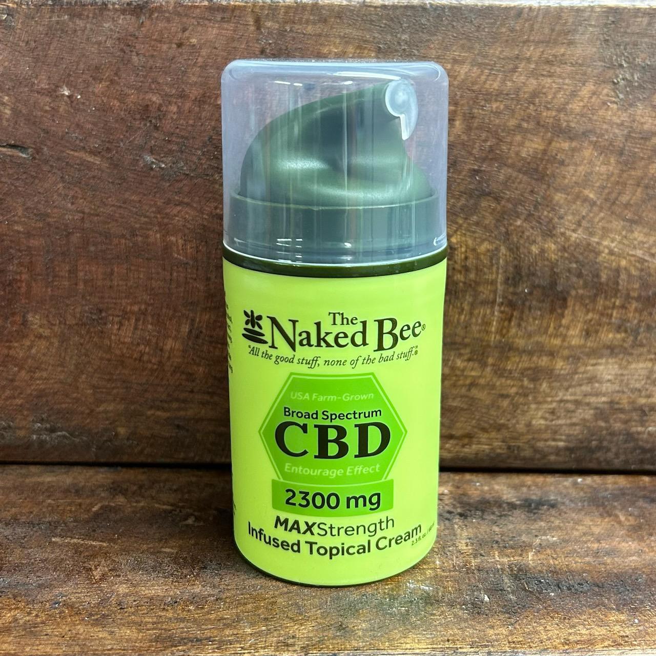 Broad Spectrum CBD Cream- Naked Bee