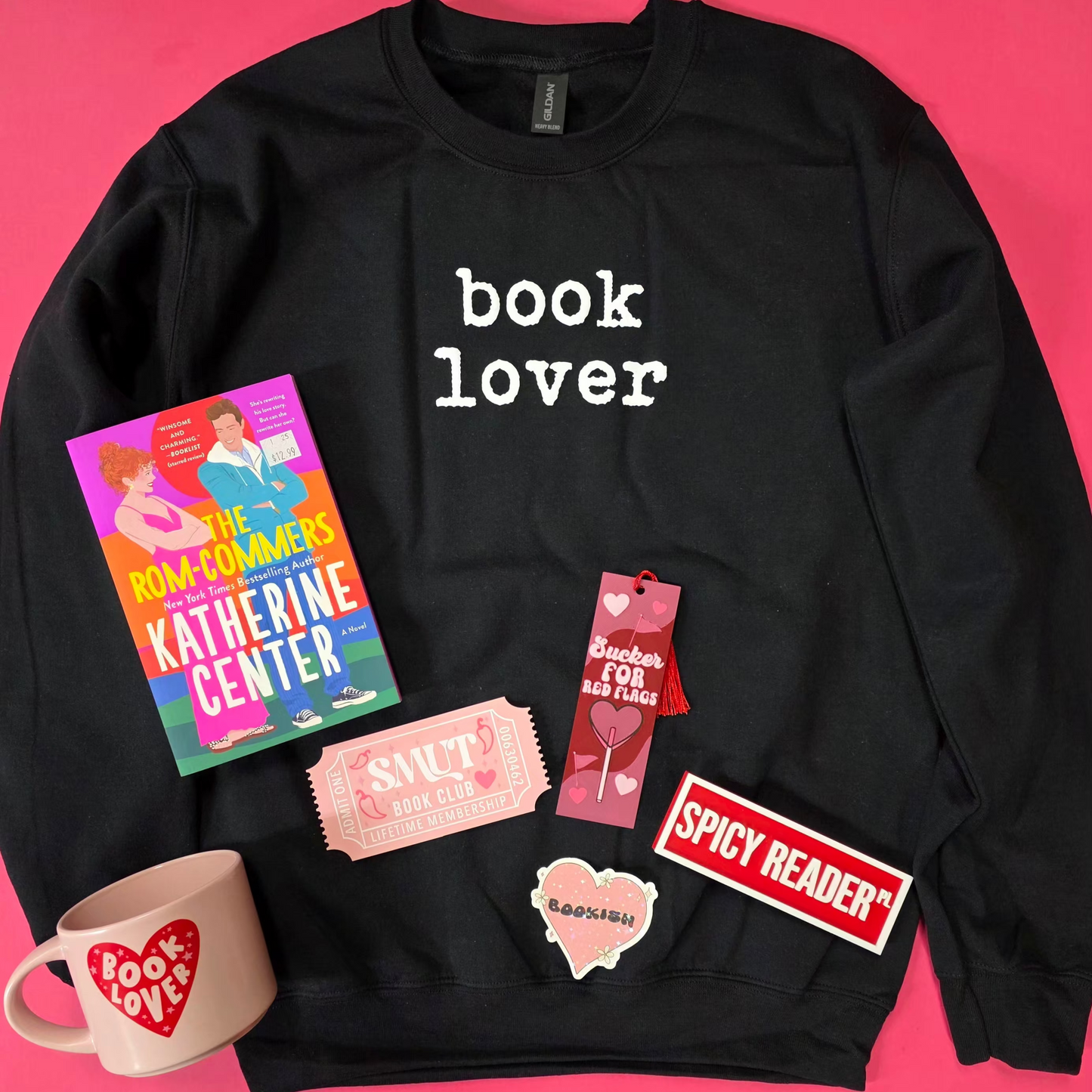 Book Lover Sweatshirt - Mugsby
