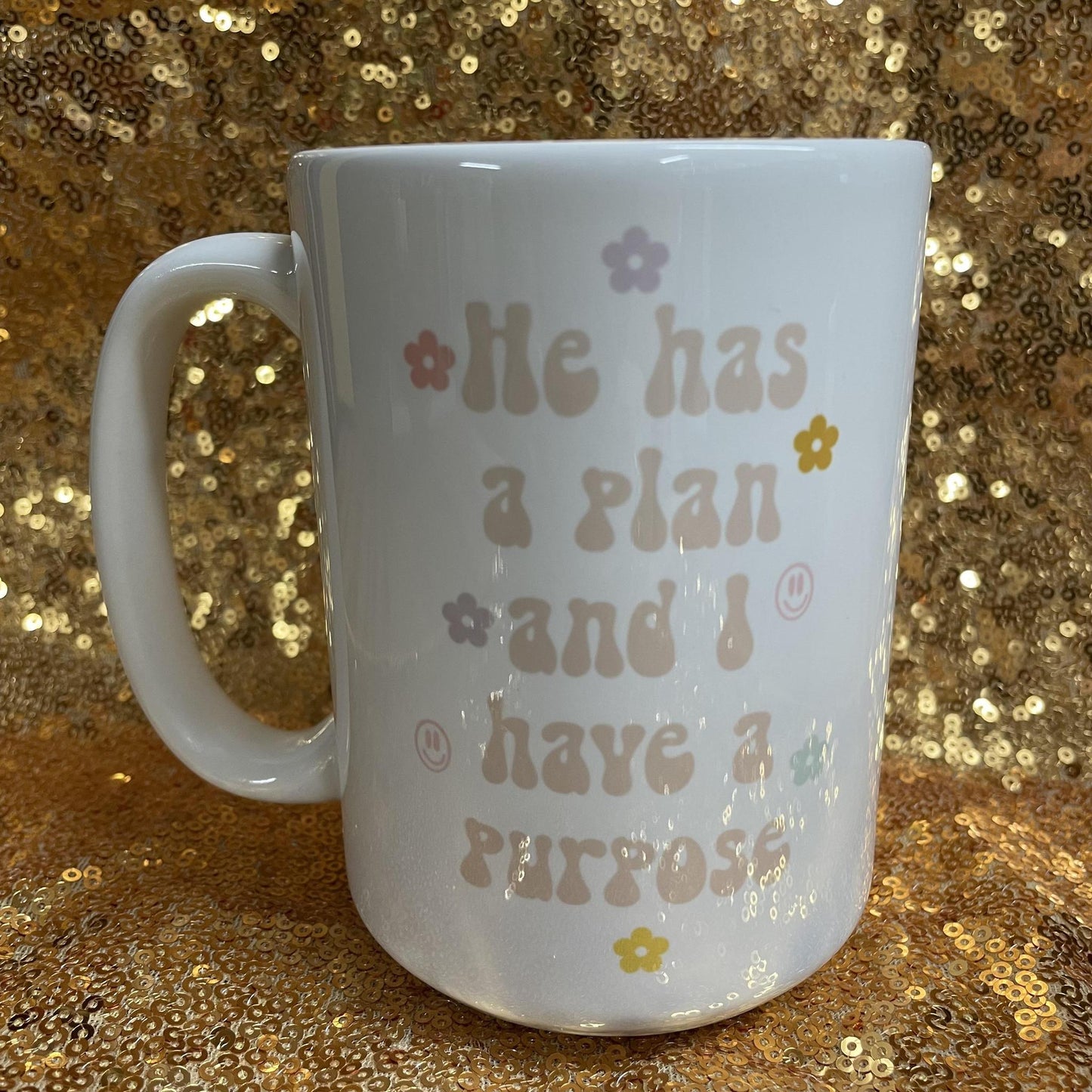 He Has A Plan - Mug and Mini