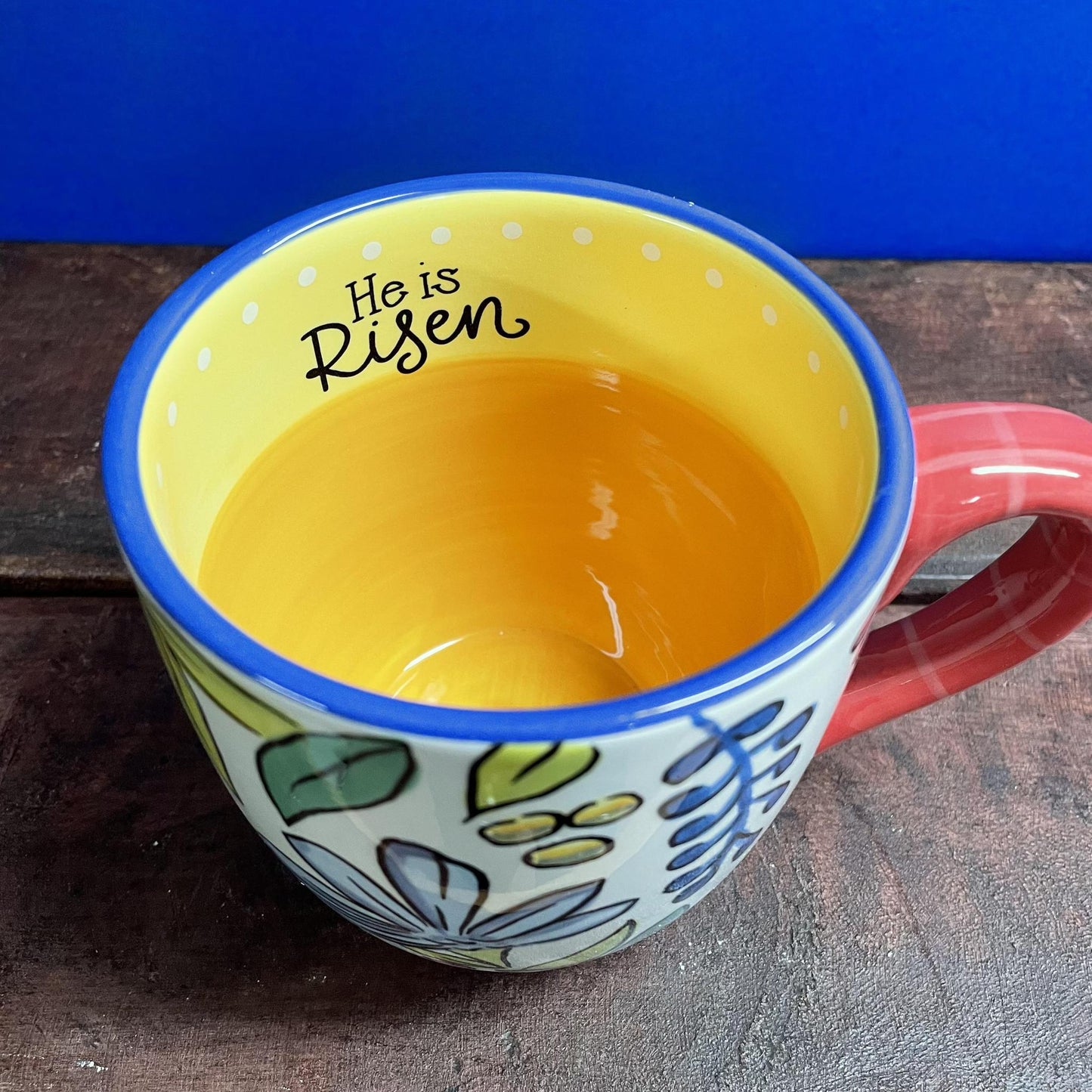 Flower Garden "He Is Risen" Mug - Glory Haus