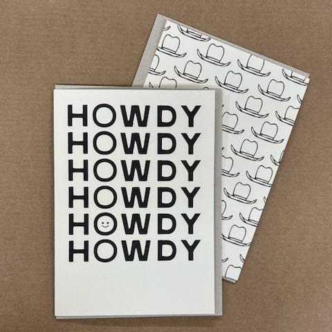 Happy Howdy Card- MLH