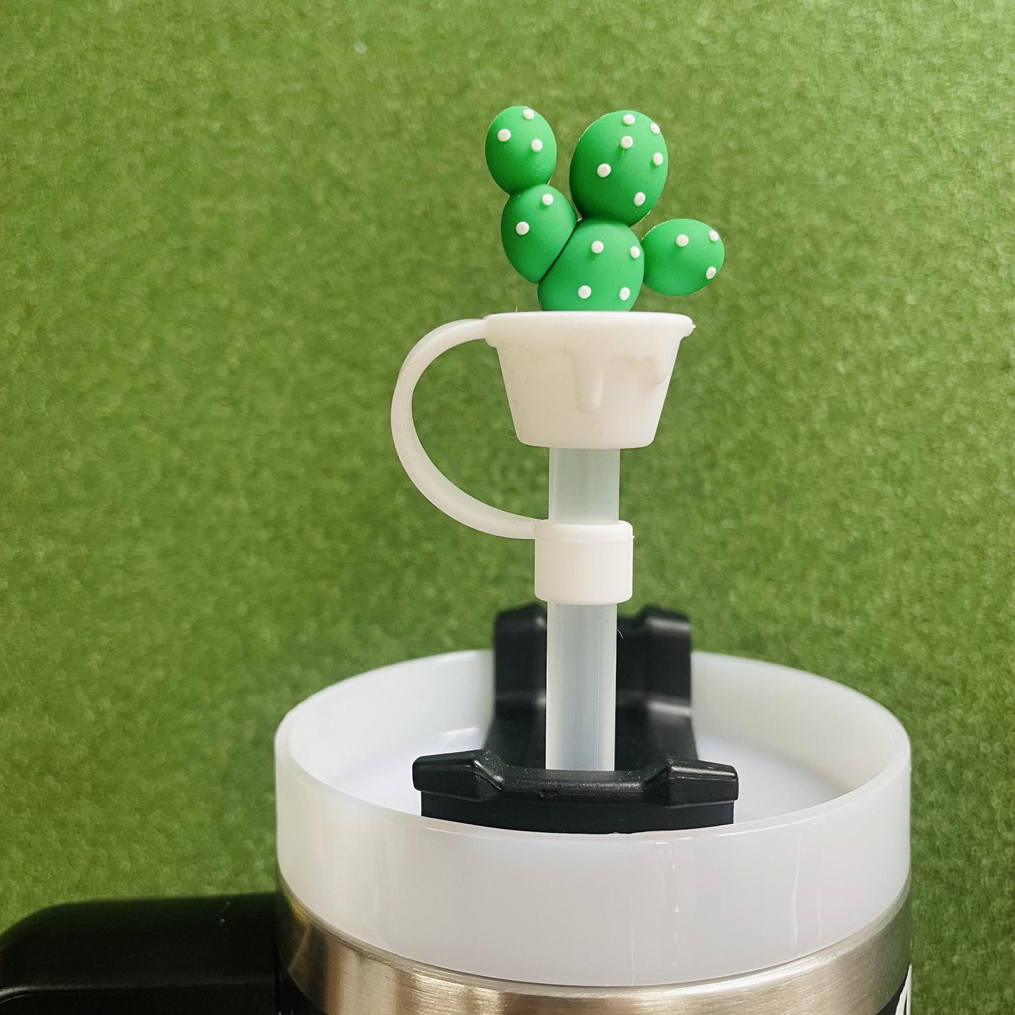 Straw Topper - Cactus