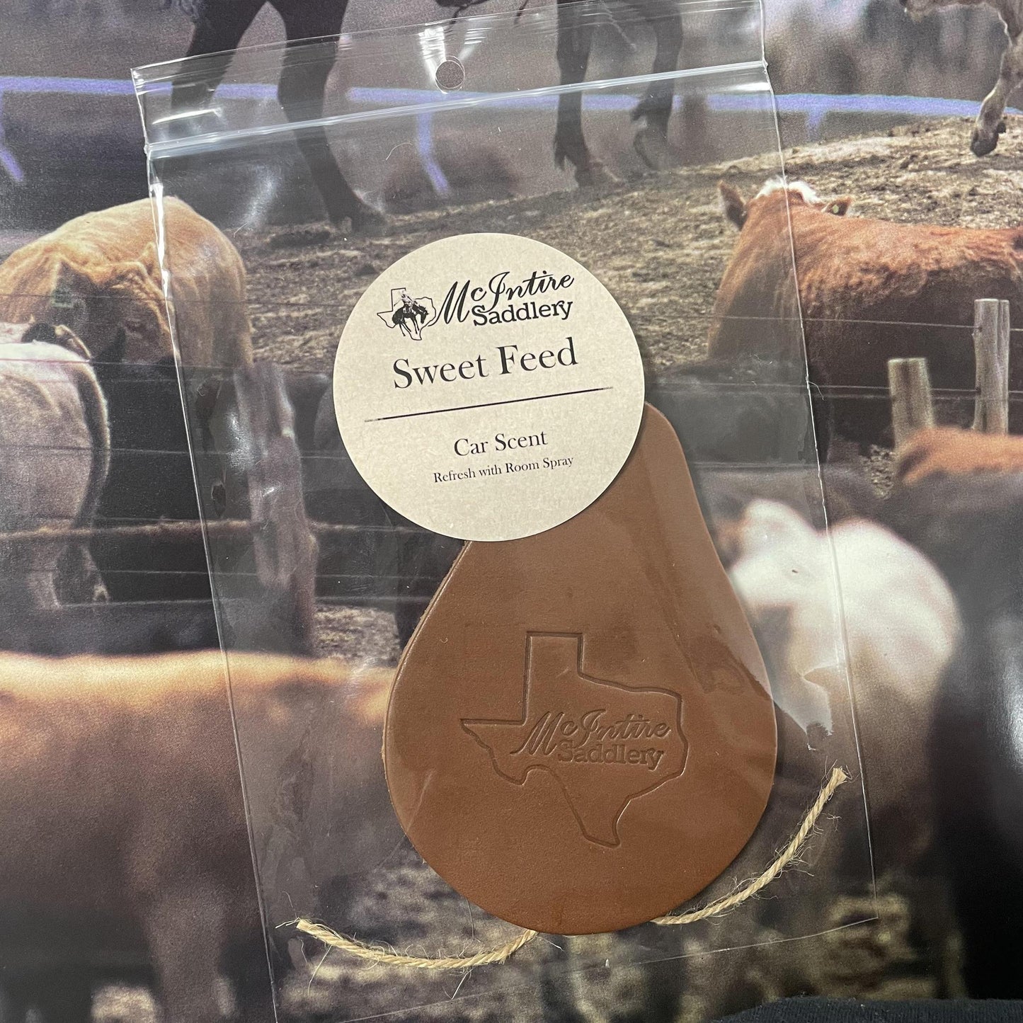 Sweet Feed Car Scent- McIntire Saddlery