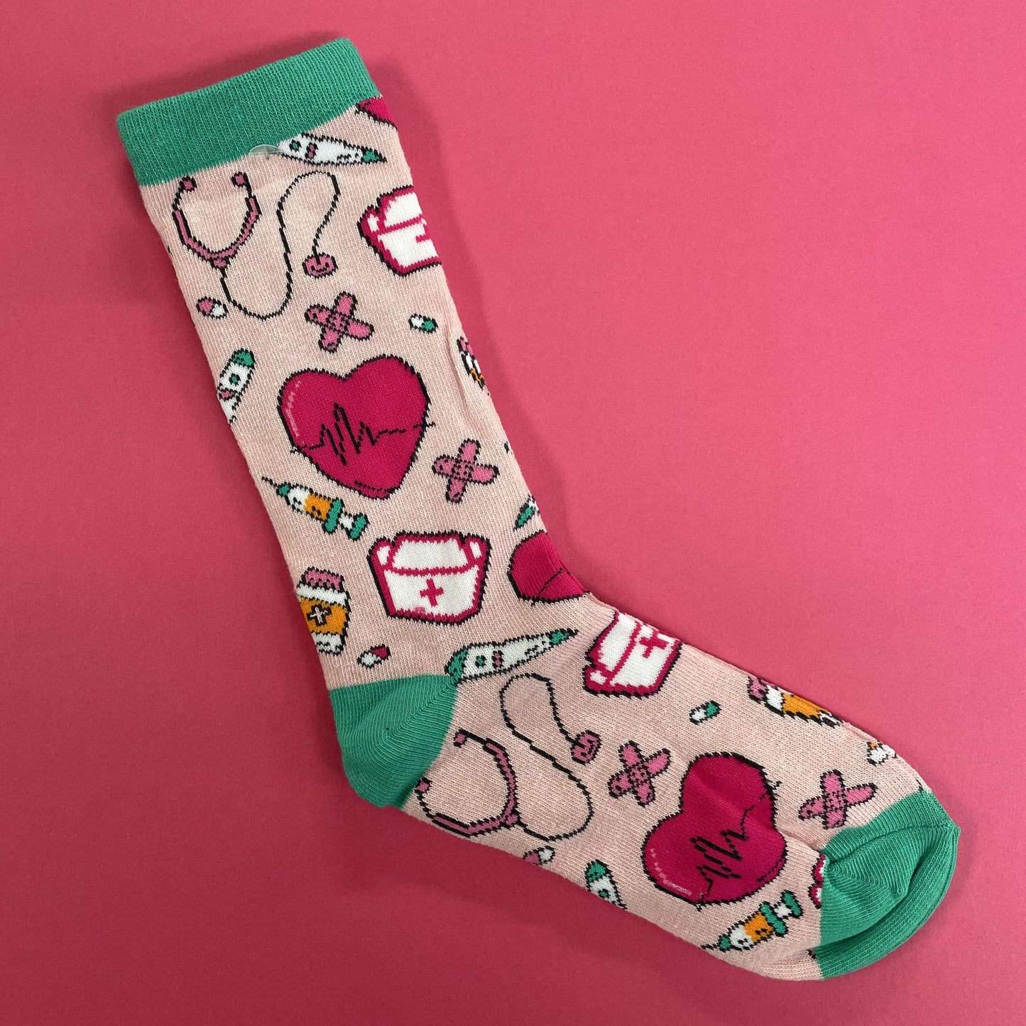 In My Nurse Era Tall Socks - Jane Marie