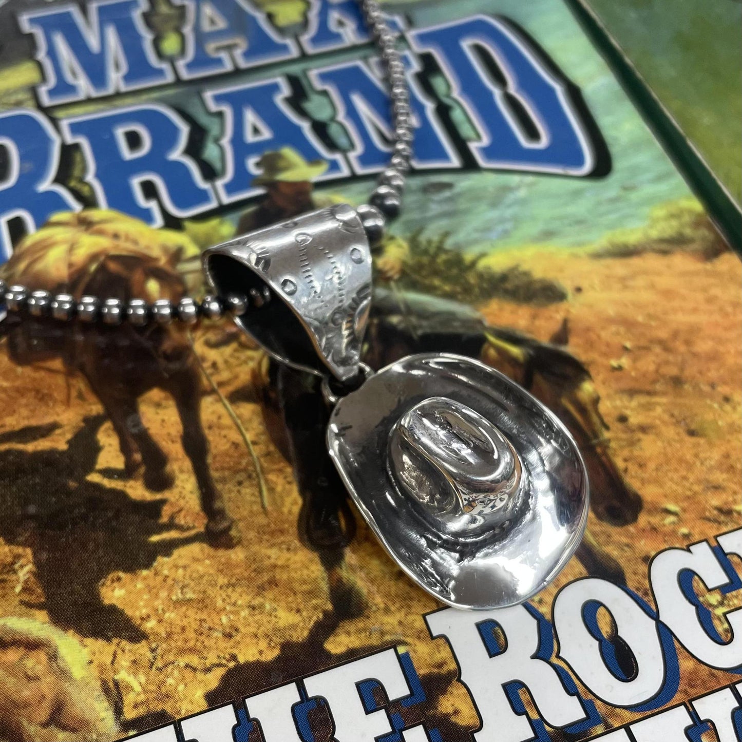 Cowboy Hat Pendant - Boho Sol