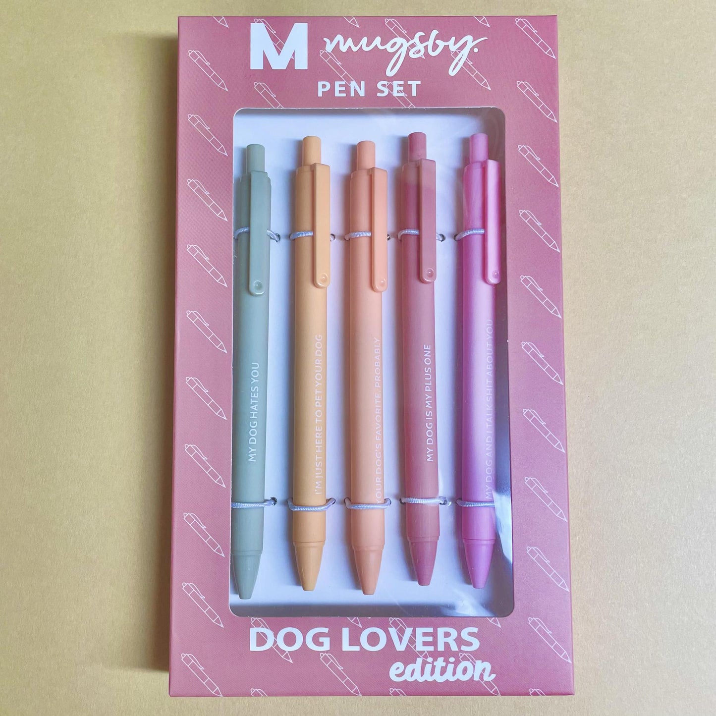 Dog Lover Pen Set- Mugsby
