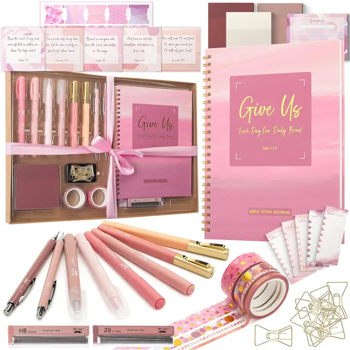 Pink Bible Journaling Kit - Mr. Pen.