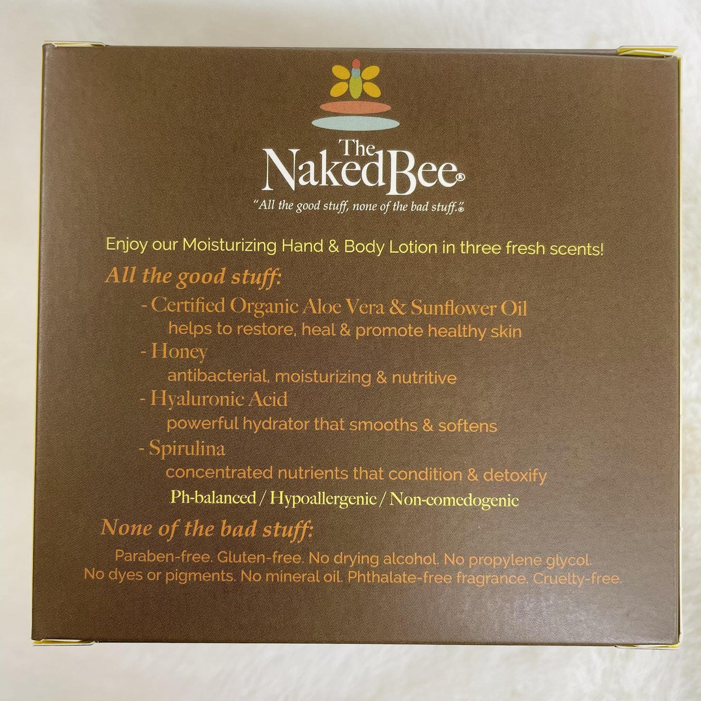 Hand & Body Lotion Set -Naked Bee