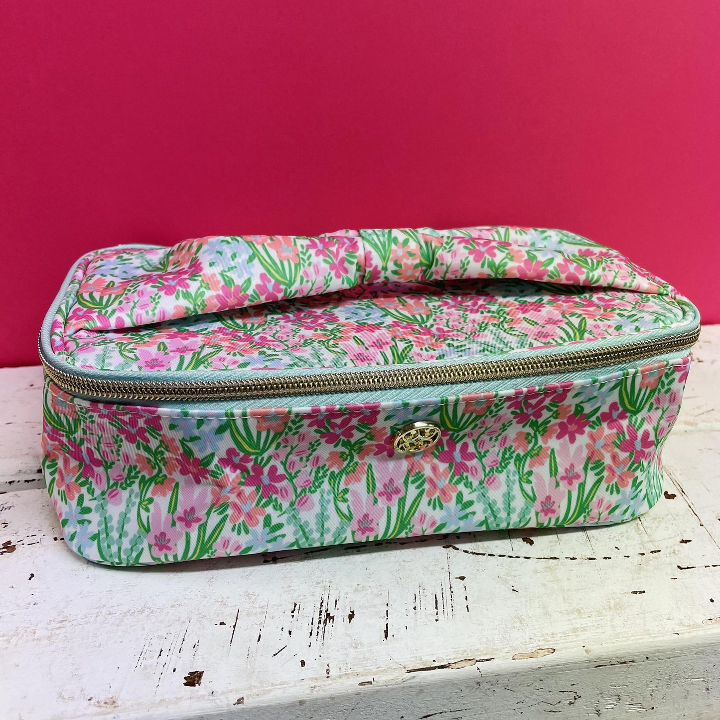 Make Me Blush Makeup Bag - Mary Square