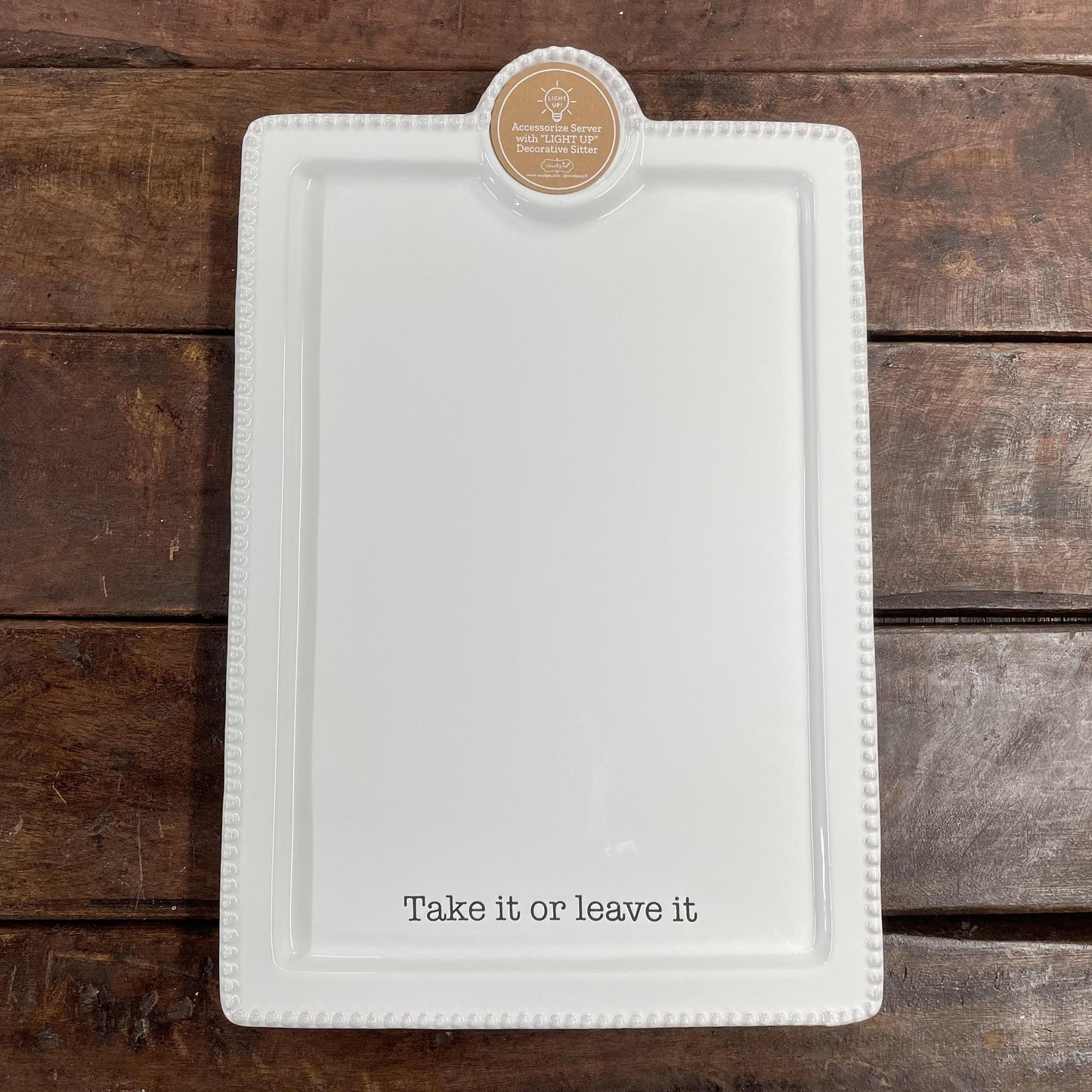 Circa Accessory Platter - Mud Pie