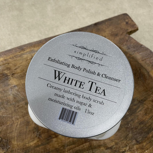 "White Tea" Body Scrub -Simplified