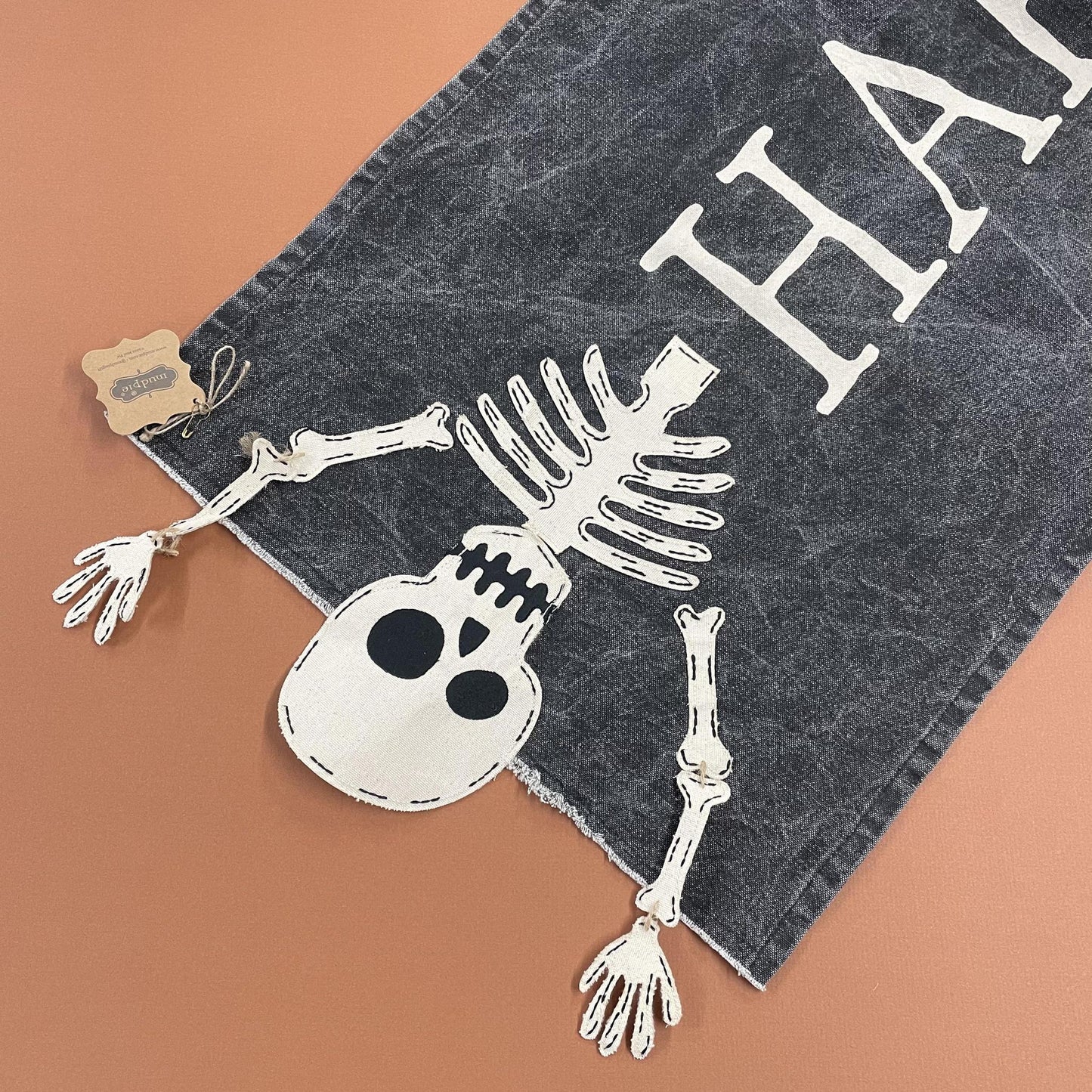 Happy Halloween Skeleton Runner