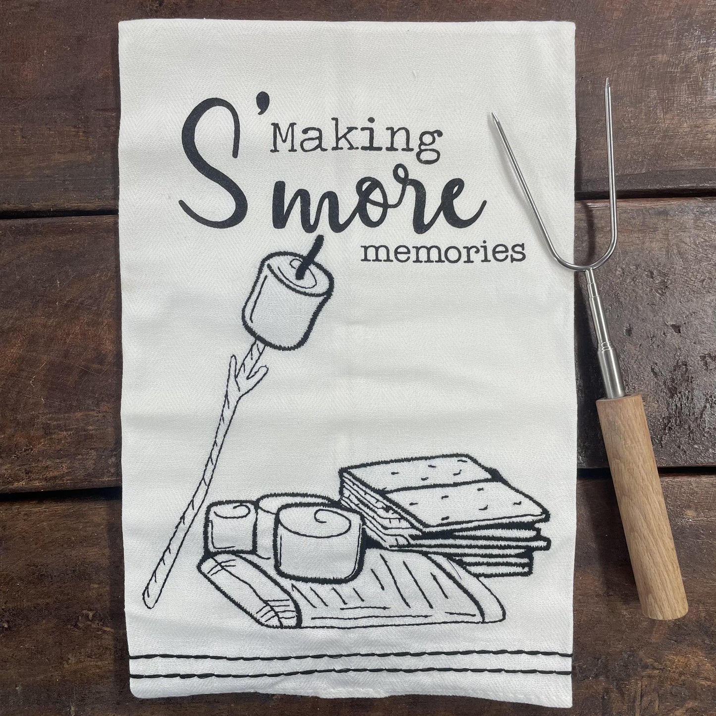 White- S'mores Set -Mudpie