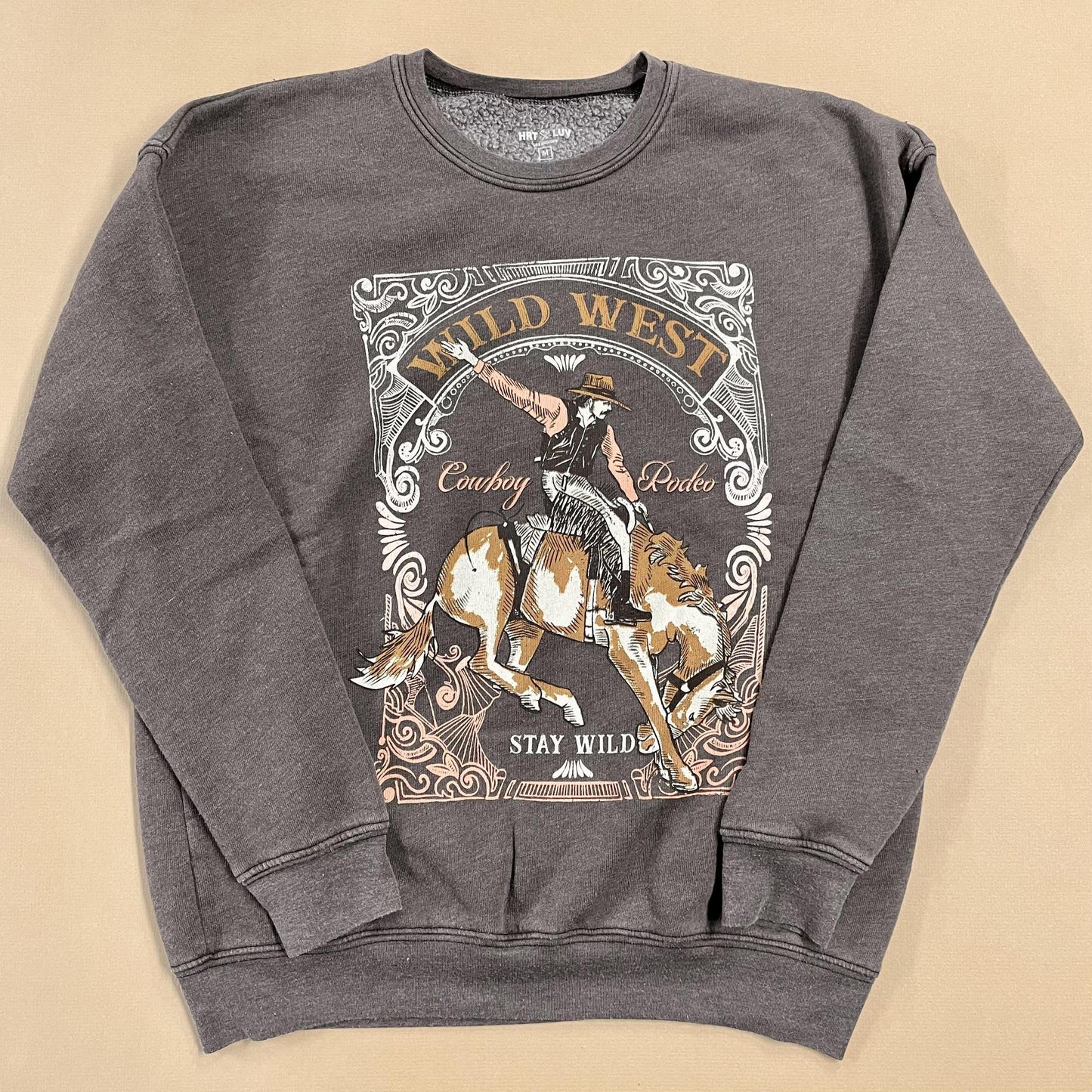 Wild West Rodeo Sweatshirt - HRTandLuv