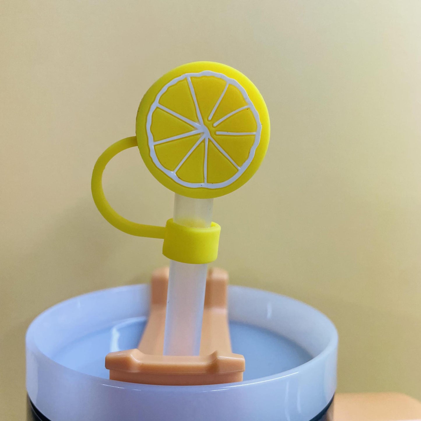 Straw Topper - Lemon