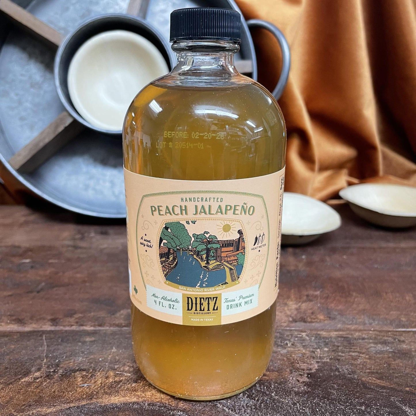 Peach Jalapeno Drink Mix- Fischer & Wieser
