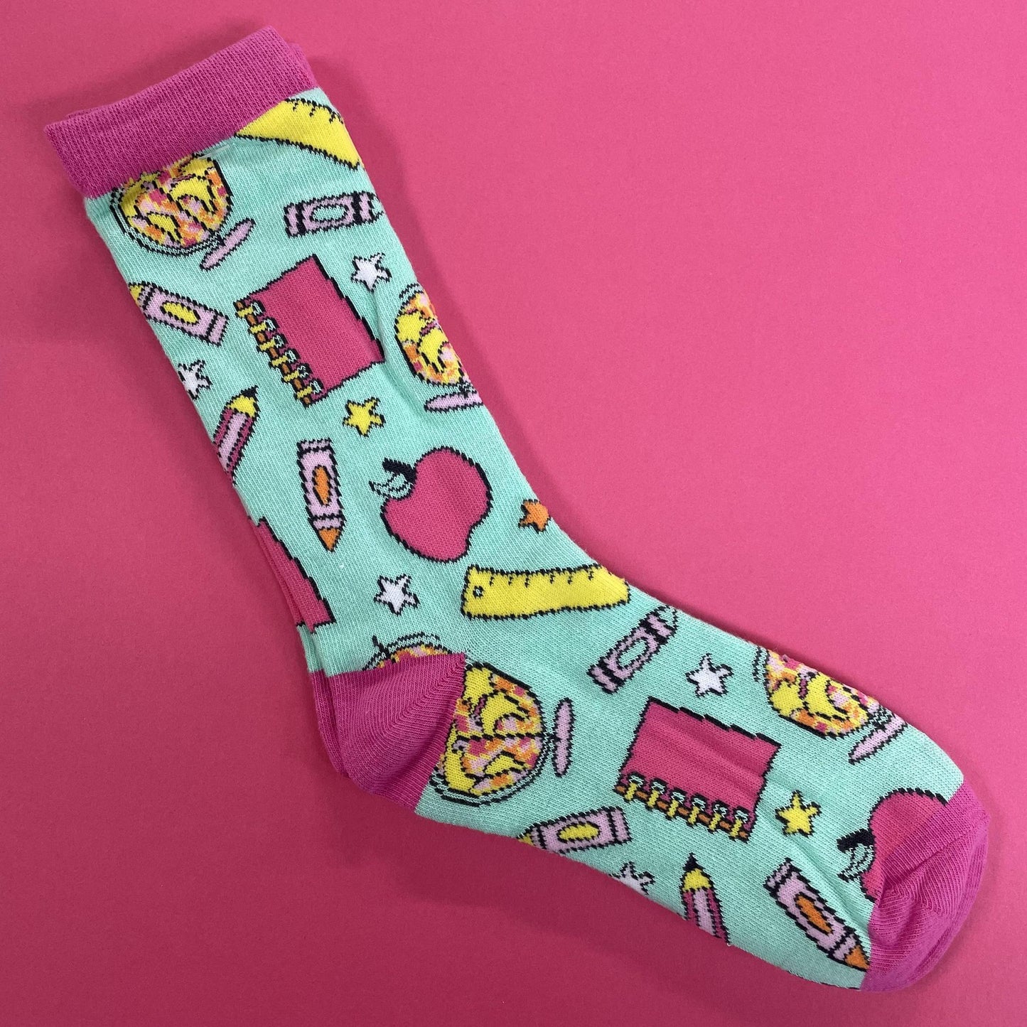 In My Teacher Era Tall Socks - Jane Marie