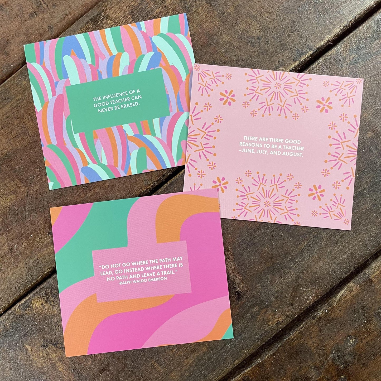 Card Block Teachers - Mary Square