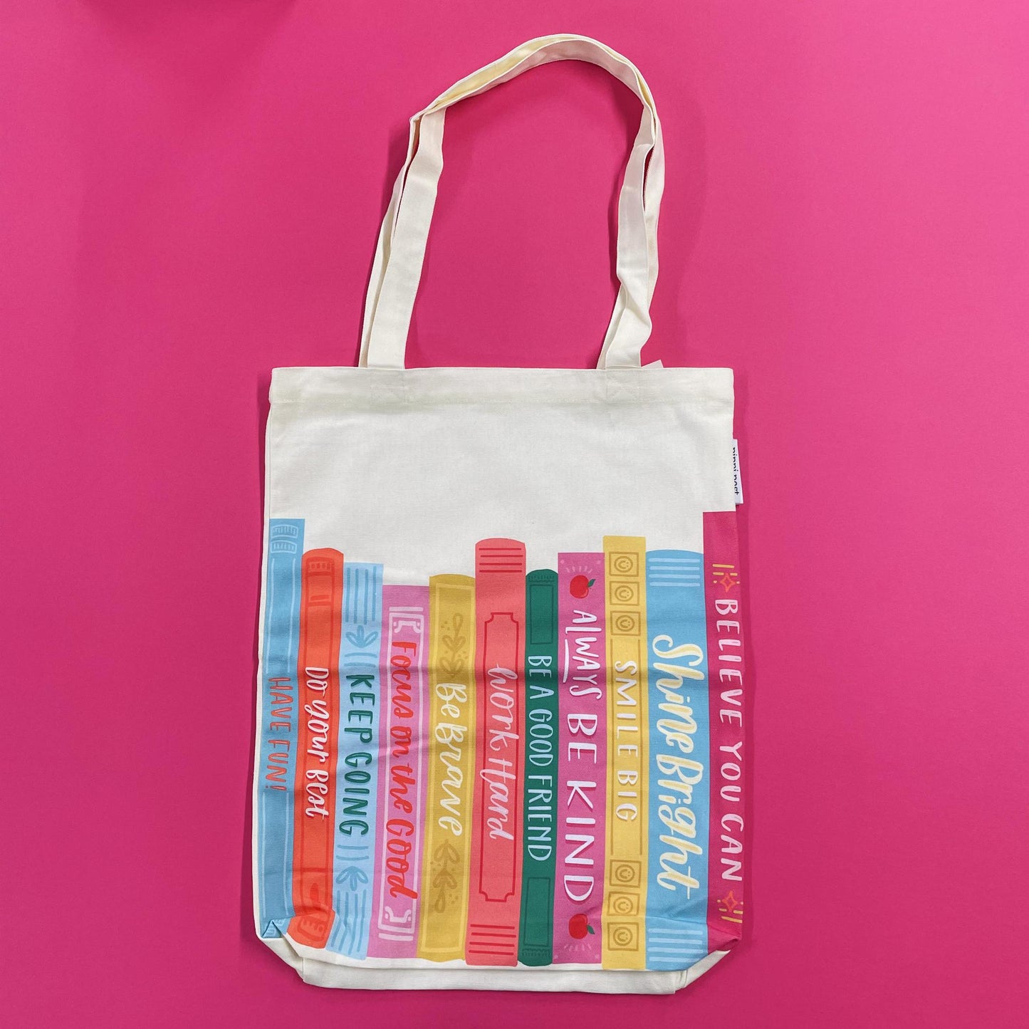 Affirmations Book Tote Bag - Pippi Post