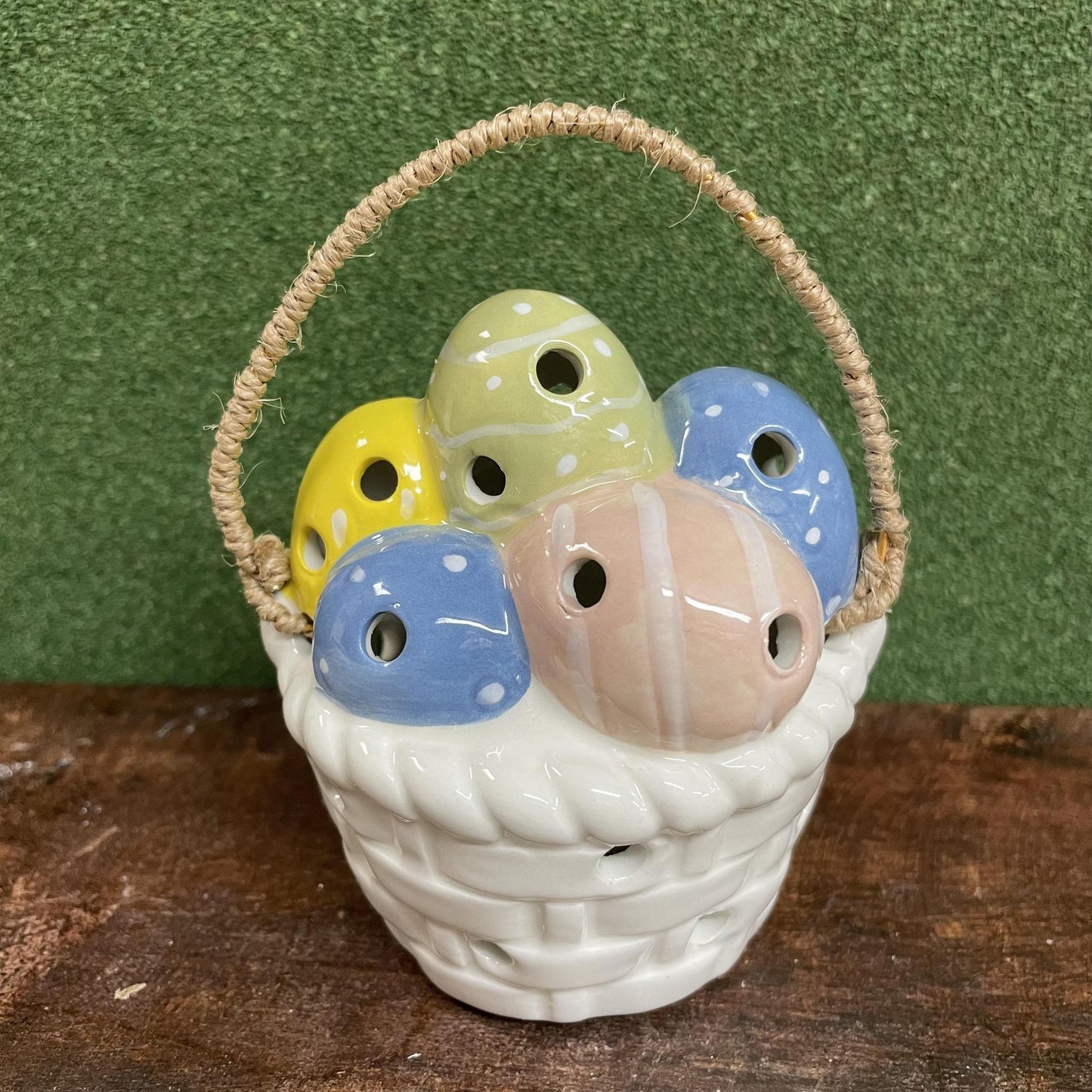 Light Up Easter Basket Sitter - Mud Pie
