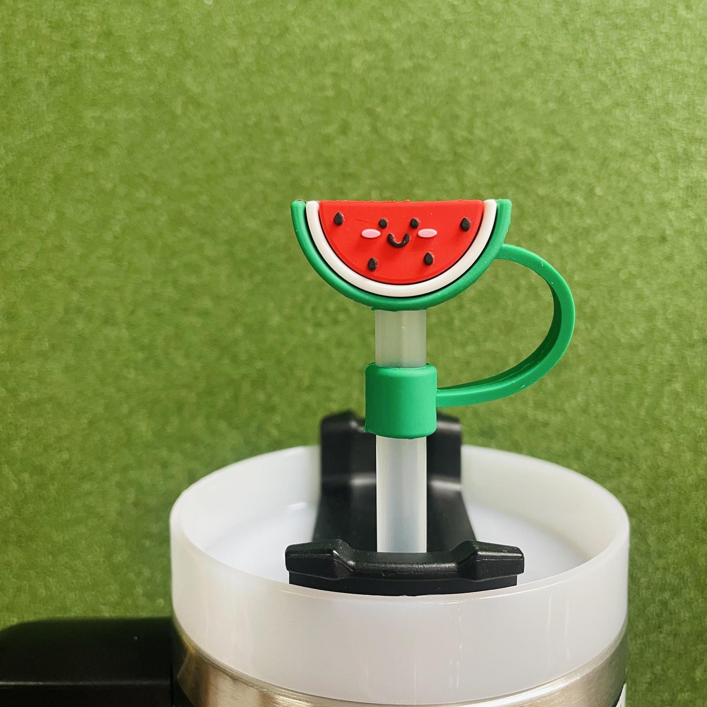 Straw Topper - Watermelon