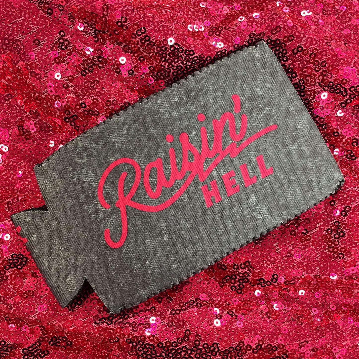 Raisin' Hell Koozie- Mugsby