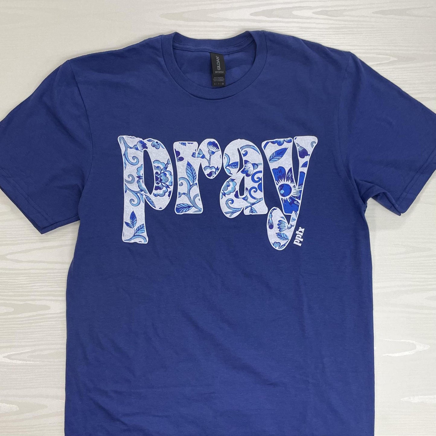 Pray Floral Tee - PPTX