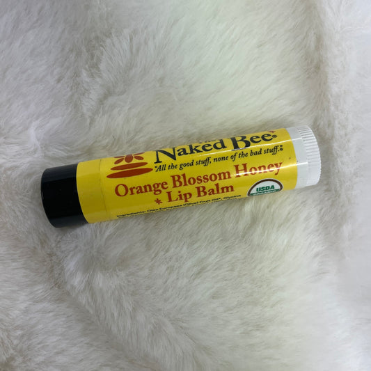 Naked Bee Lip Balm - Orange Blossom Honey