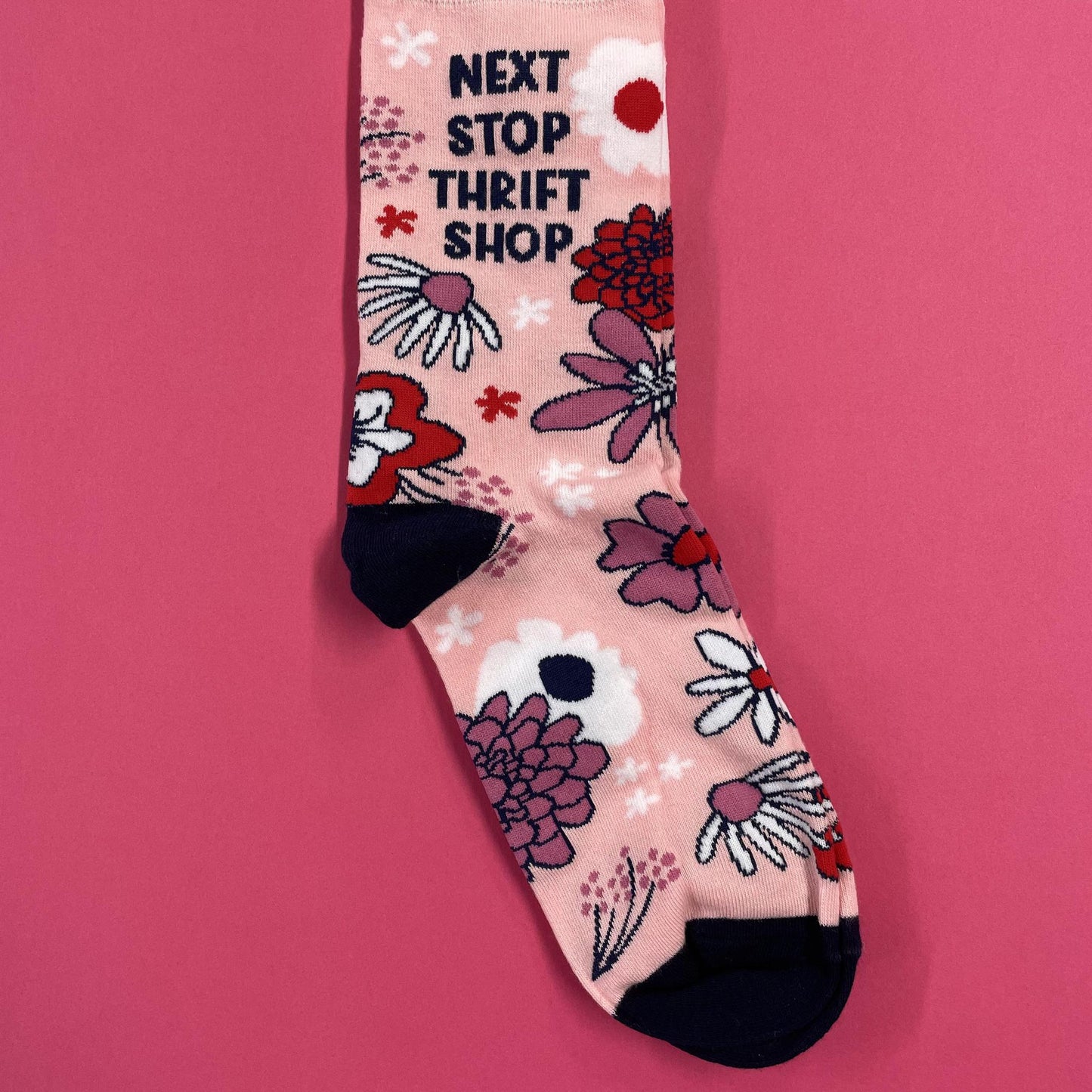 Next Stop Thrift Shop Socks - Funatic