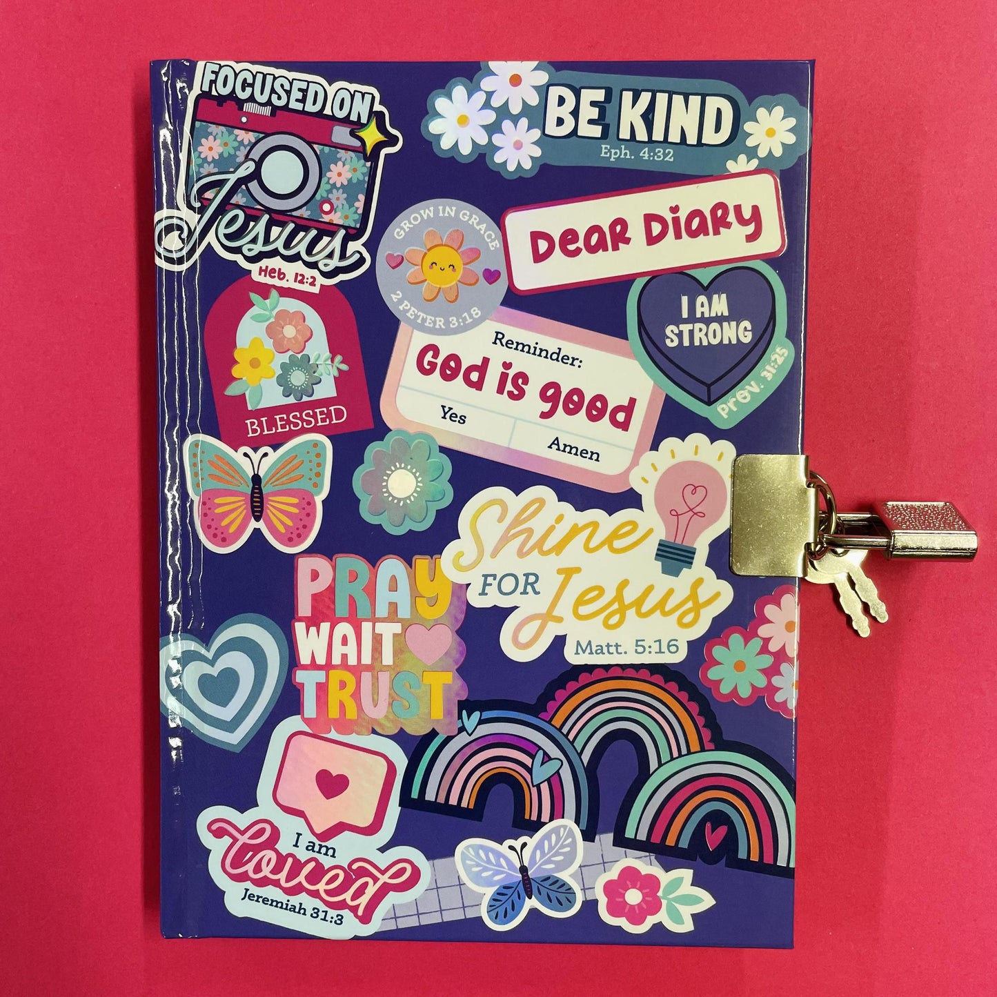 Hardcover Locking Diary - CAG