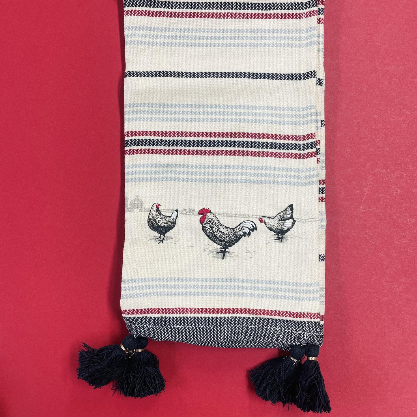 Kitchen Towel - Chickens - Primitives By Kathy