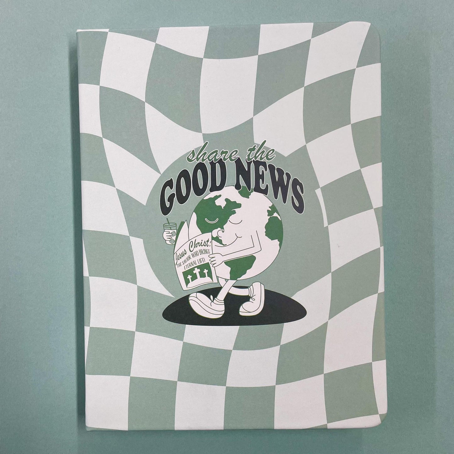 Share The Good News Hardcover Bound Journal - GLO