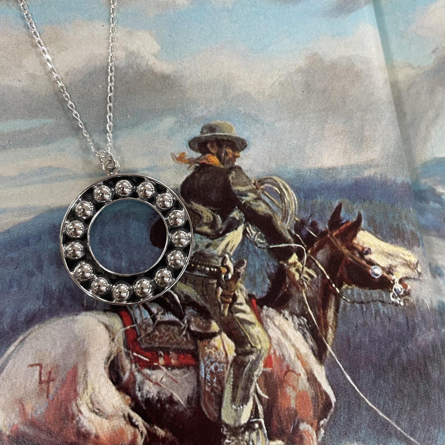 Circle Ball Necklace - Boho Sol