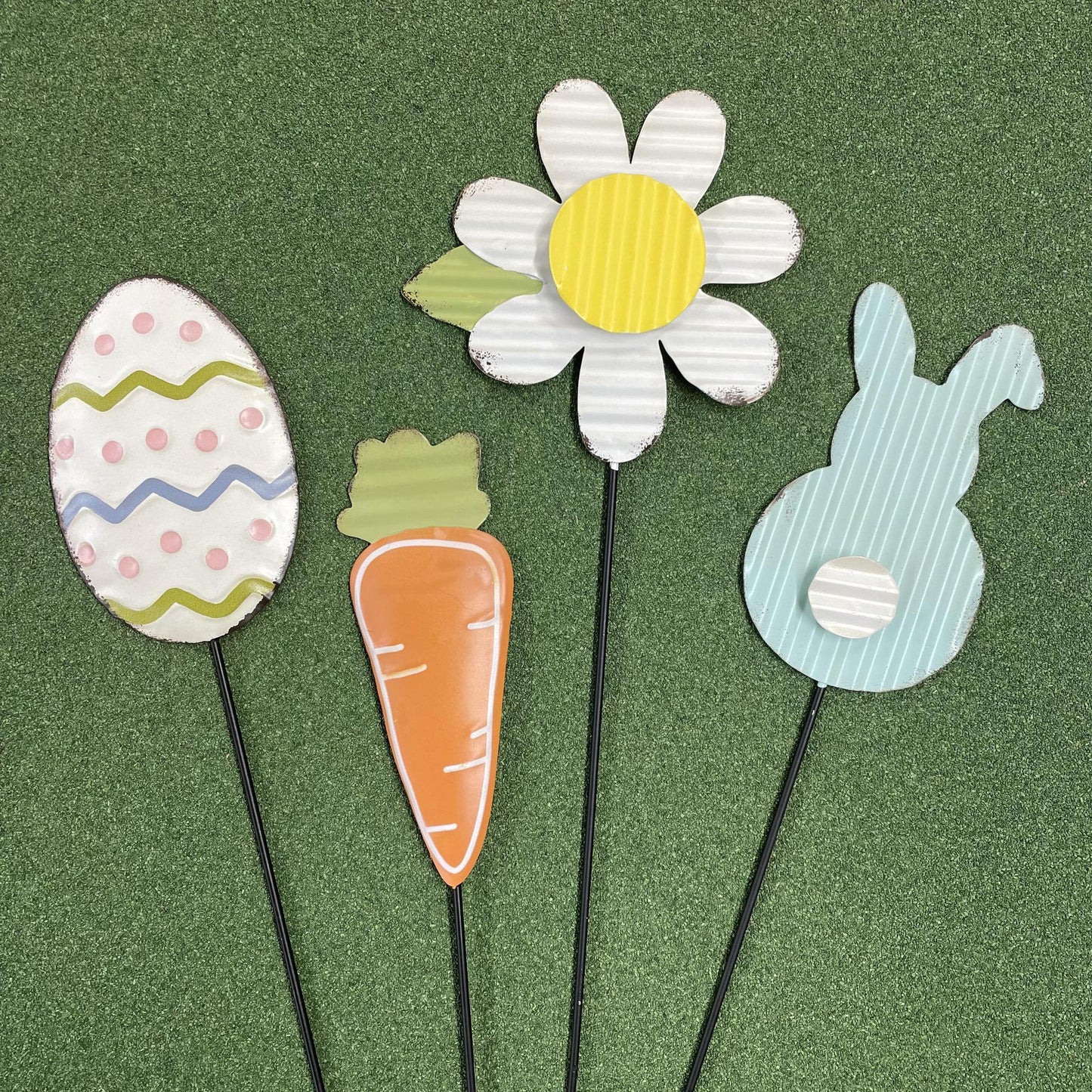 Spring Tin Stakes - Mud Pie