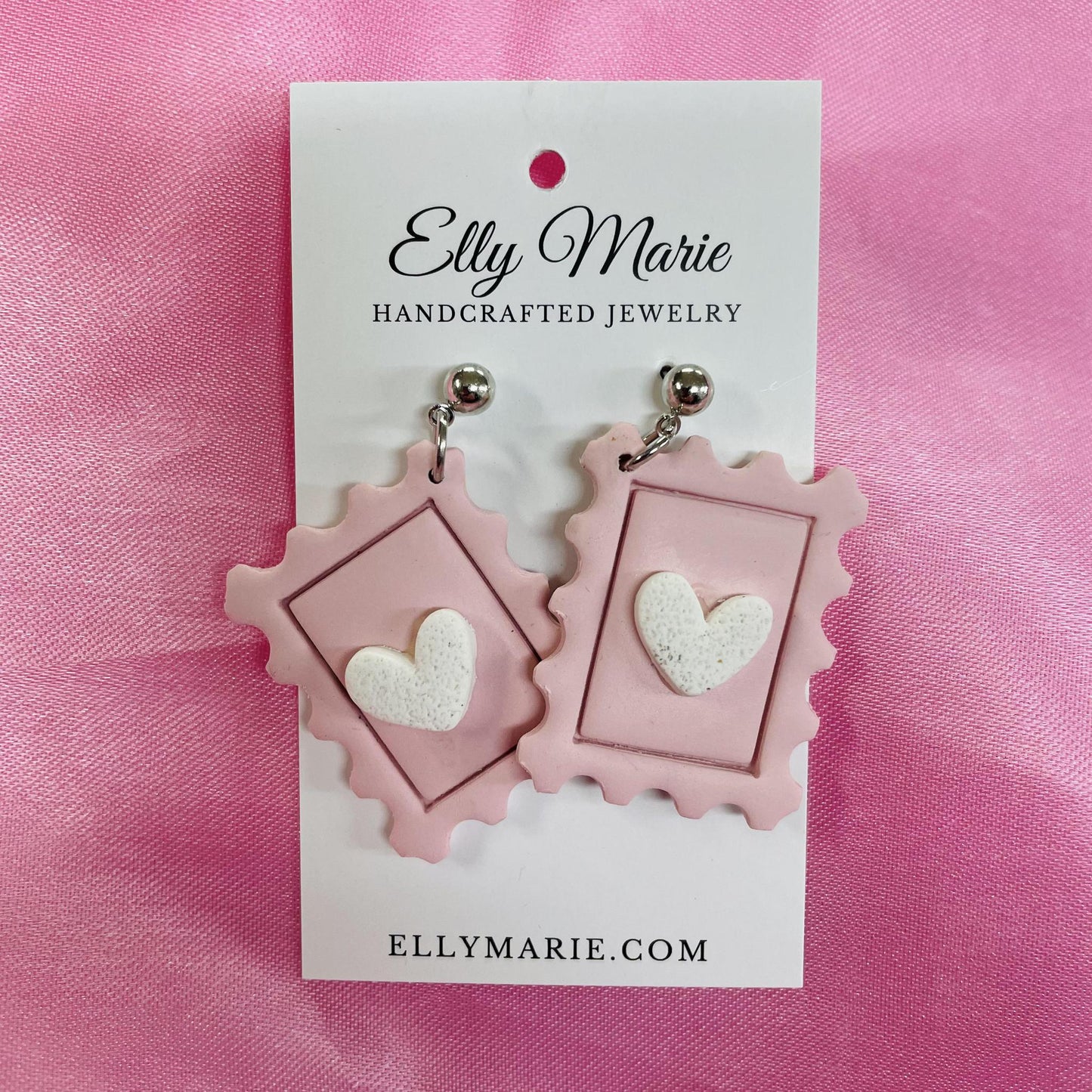Sent With Love Clay Drop Earrings