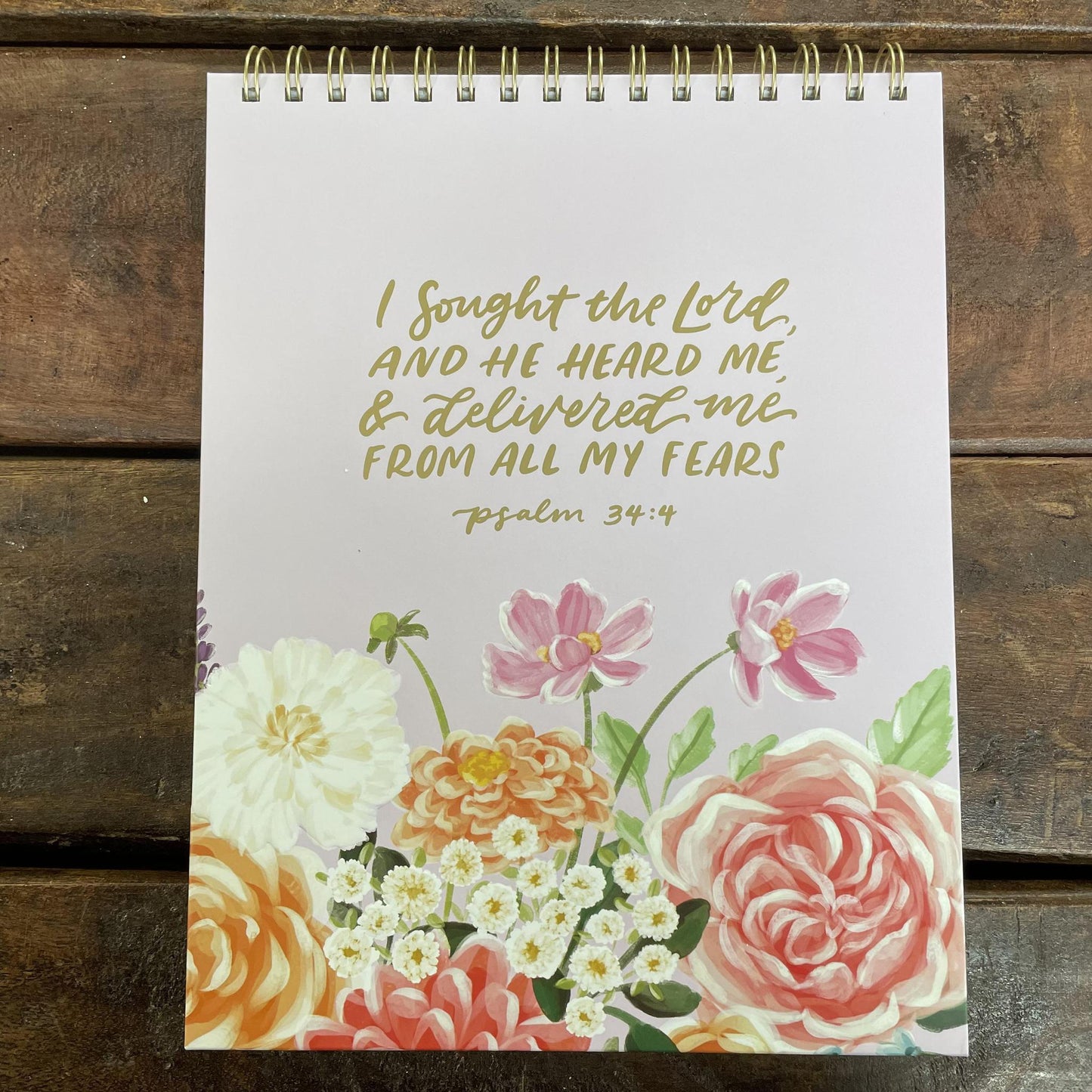 I Sought The Lord Notepad - CAG
