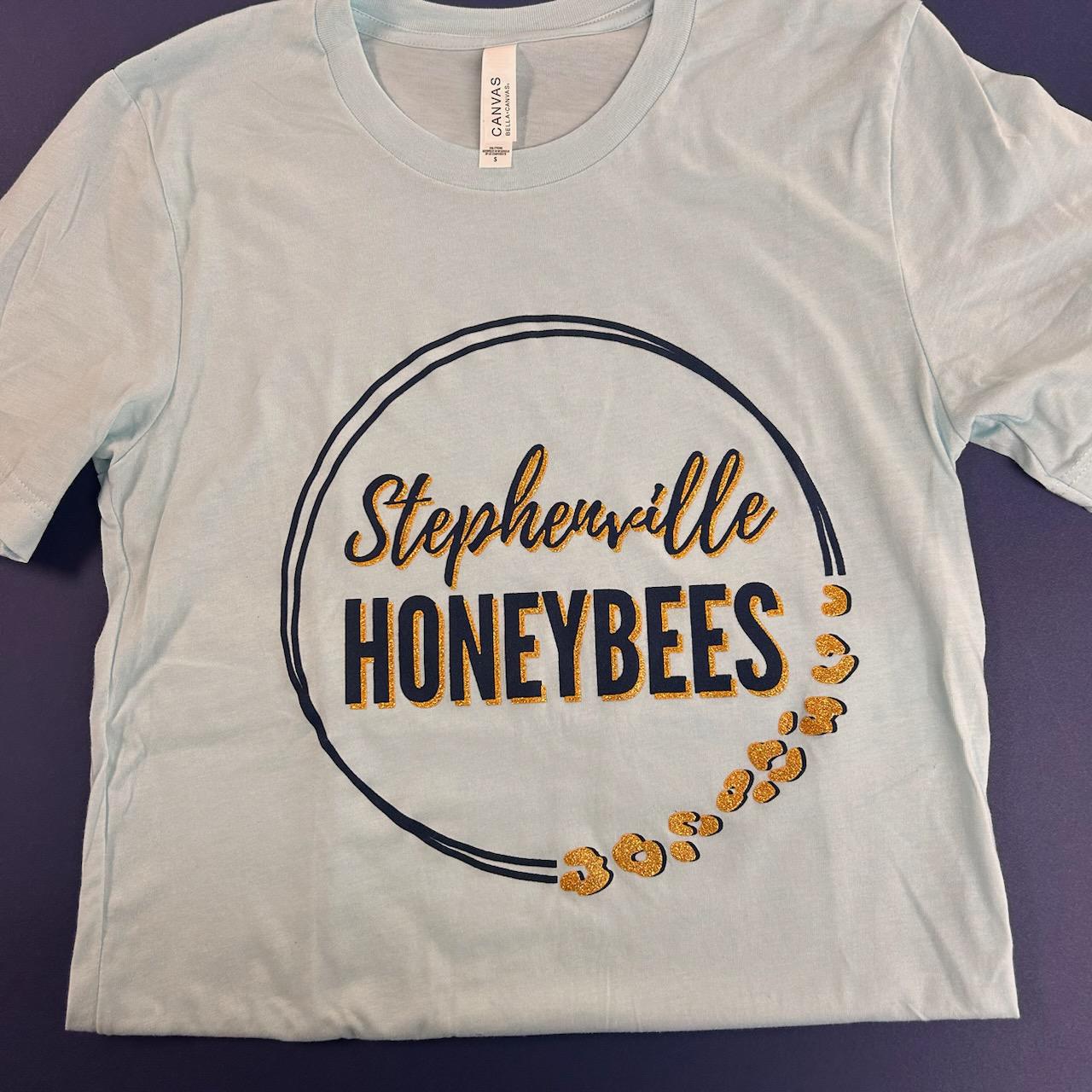 Stephenville Honeybees Glitter- T-shirt