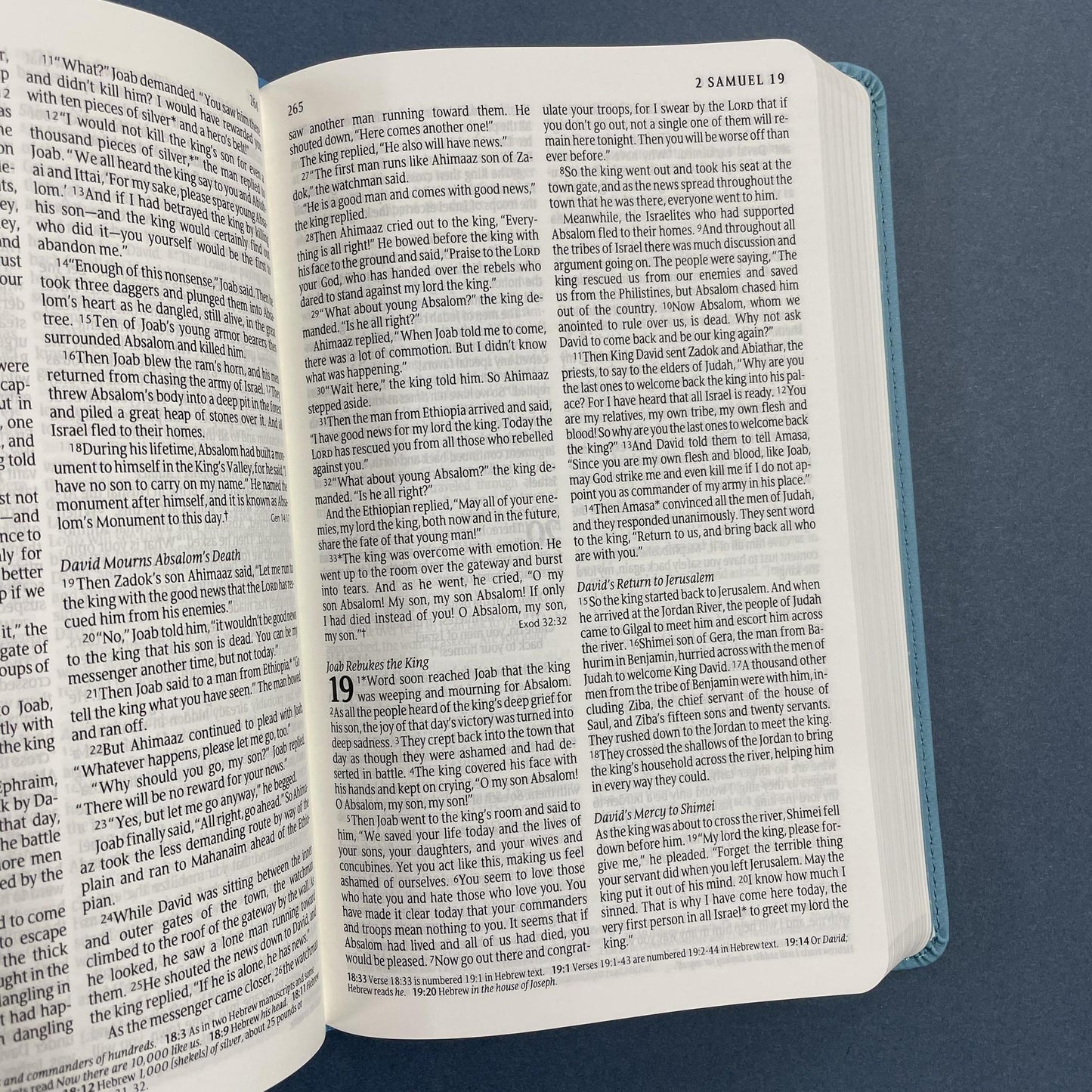 NLT Infant Bible - Blue