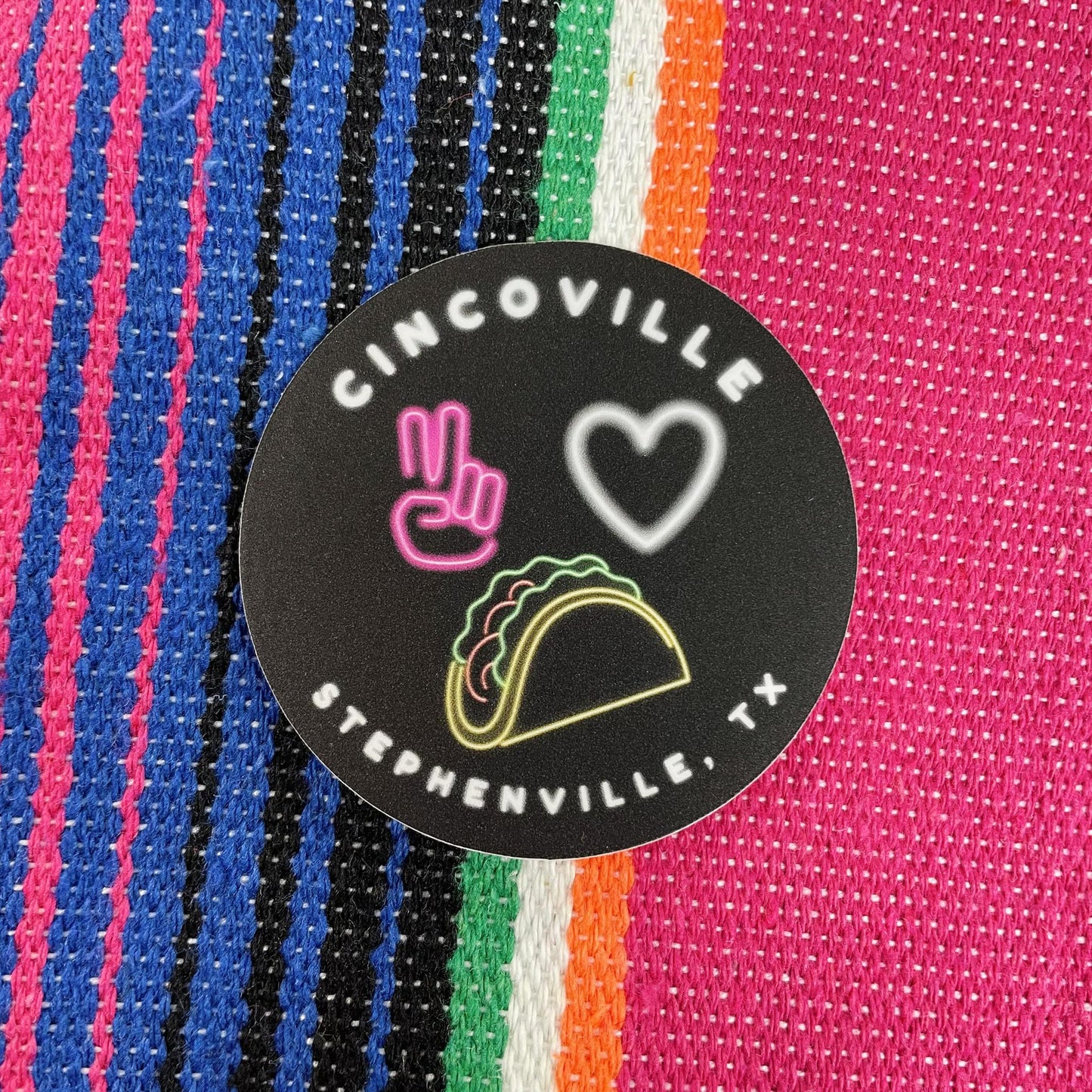 Cincoville Sticker- SDM